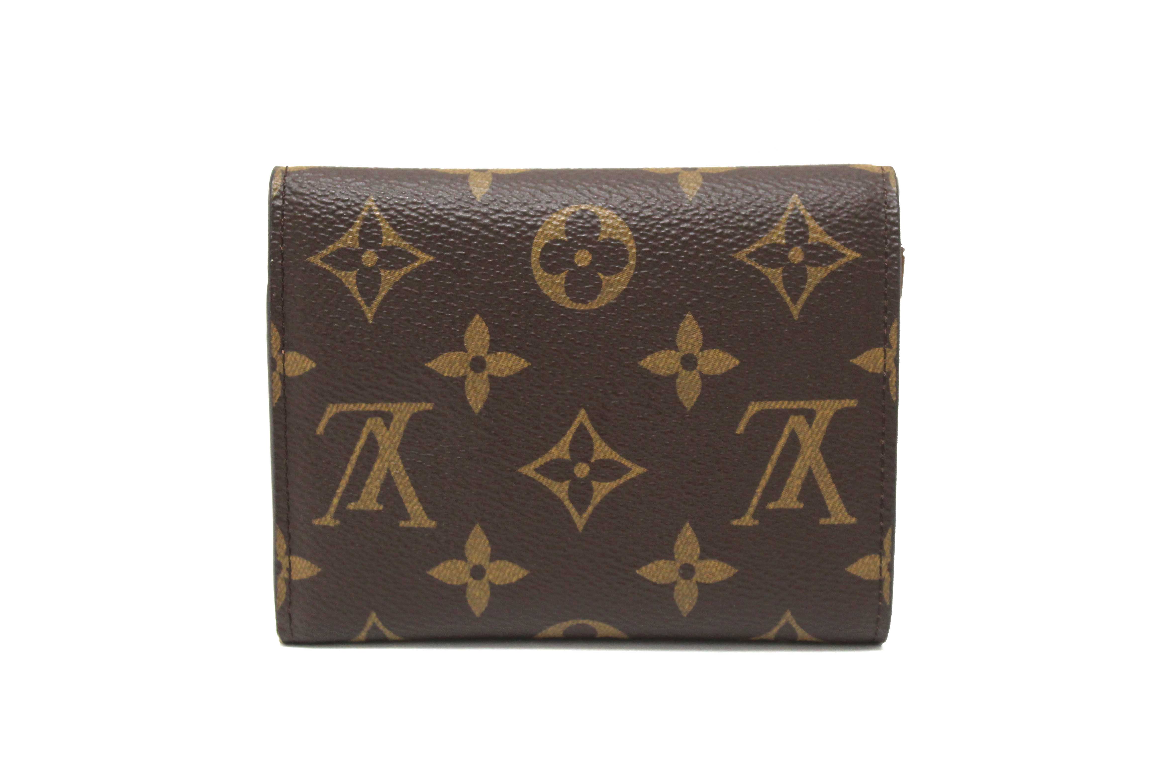 Authentic Louis Vuitton Classic Monogram Victorine Wallet