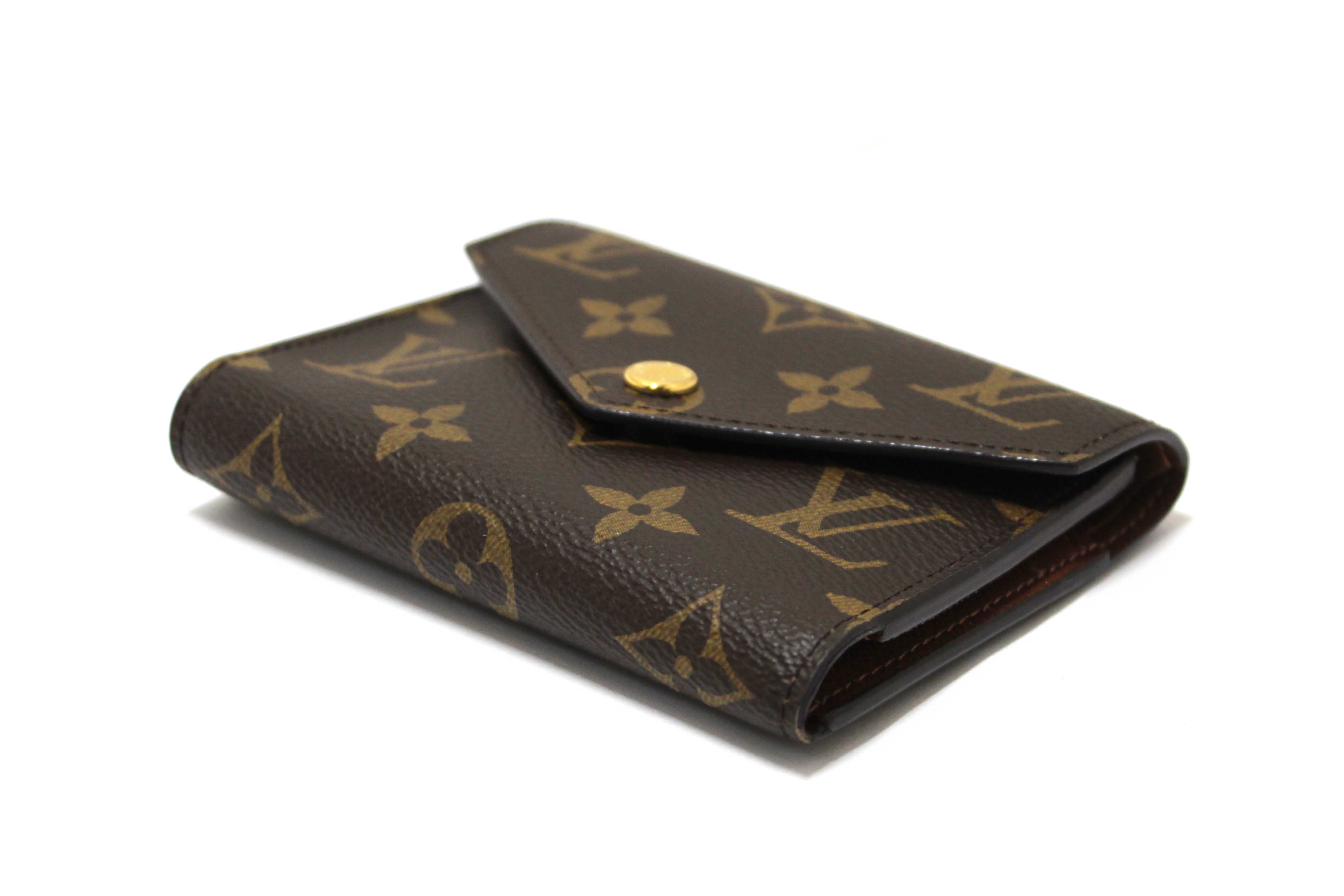 Authentic Louis Vuitton Classic Monogram Victorine Wallet