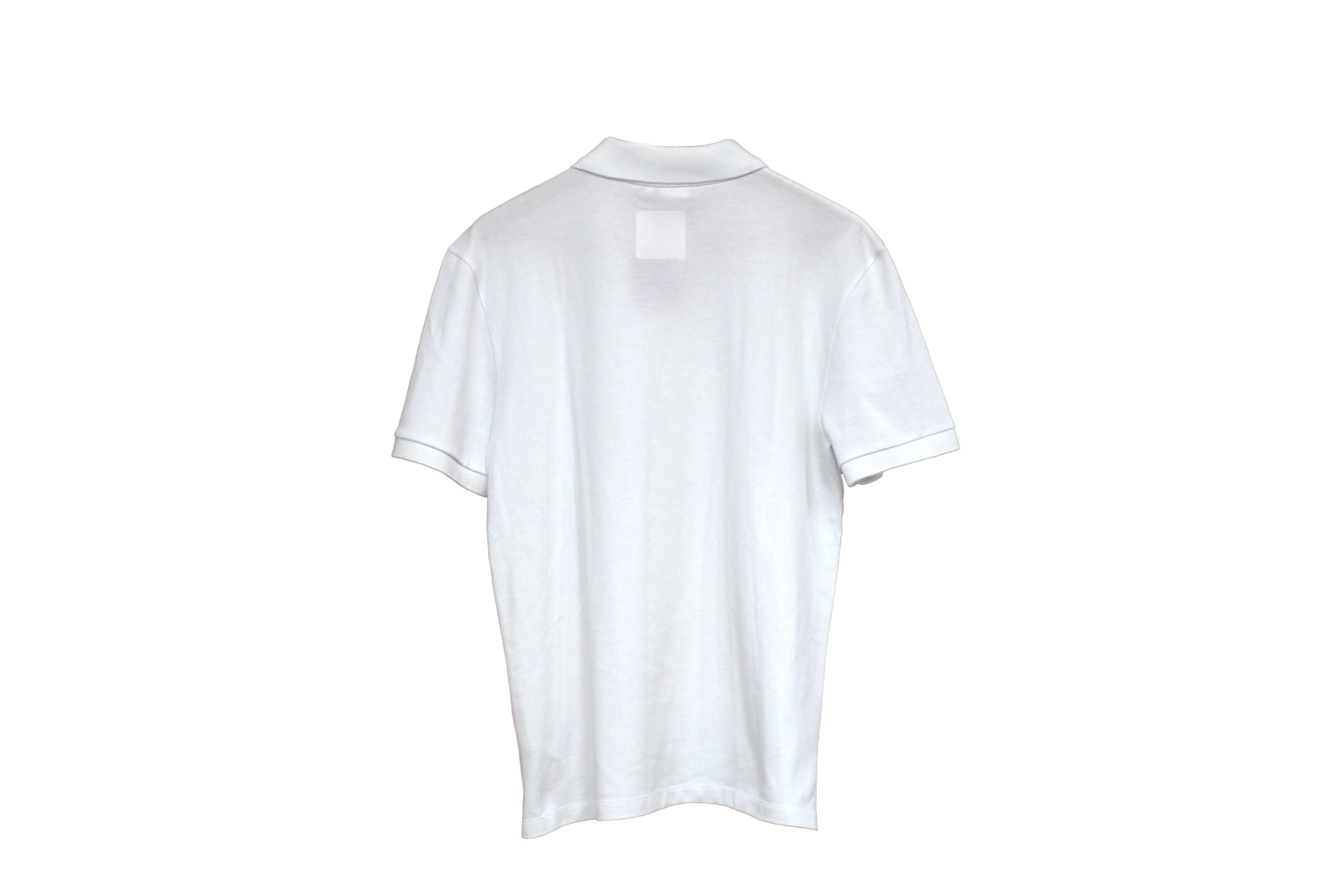 Authentic NEW Valentino Garavani White Cotton Studded Polo Shirt size L