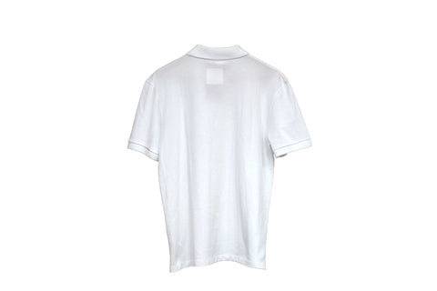 Authentic NEW Valentino Garavani White Cotton Studded Polo Shirt size L
