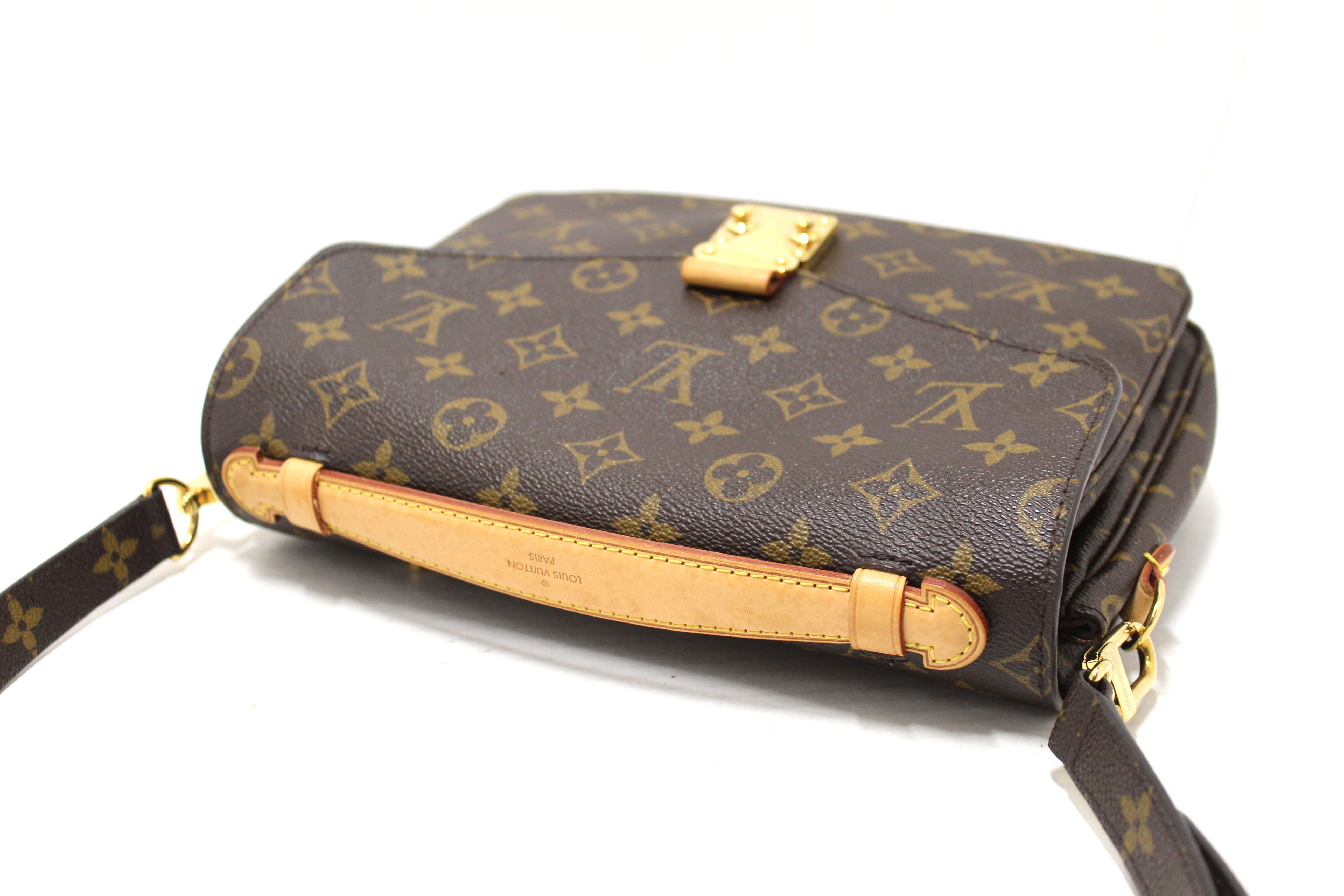 Authentic Louis Vuitton Monogram Pochette Metis Messenger Crossbody Bag