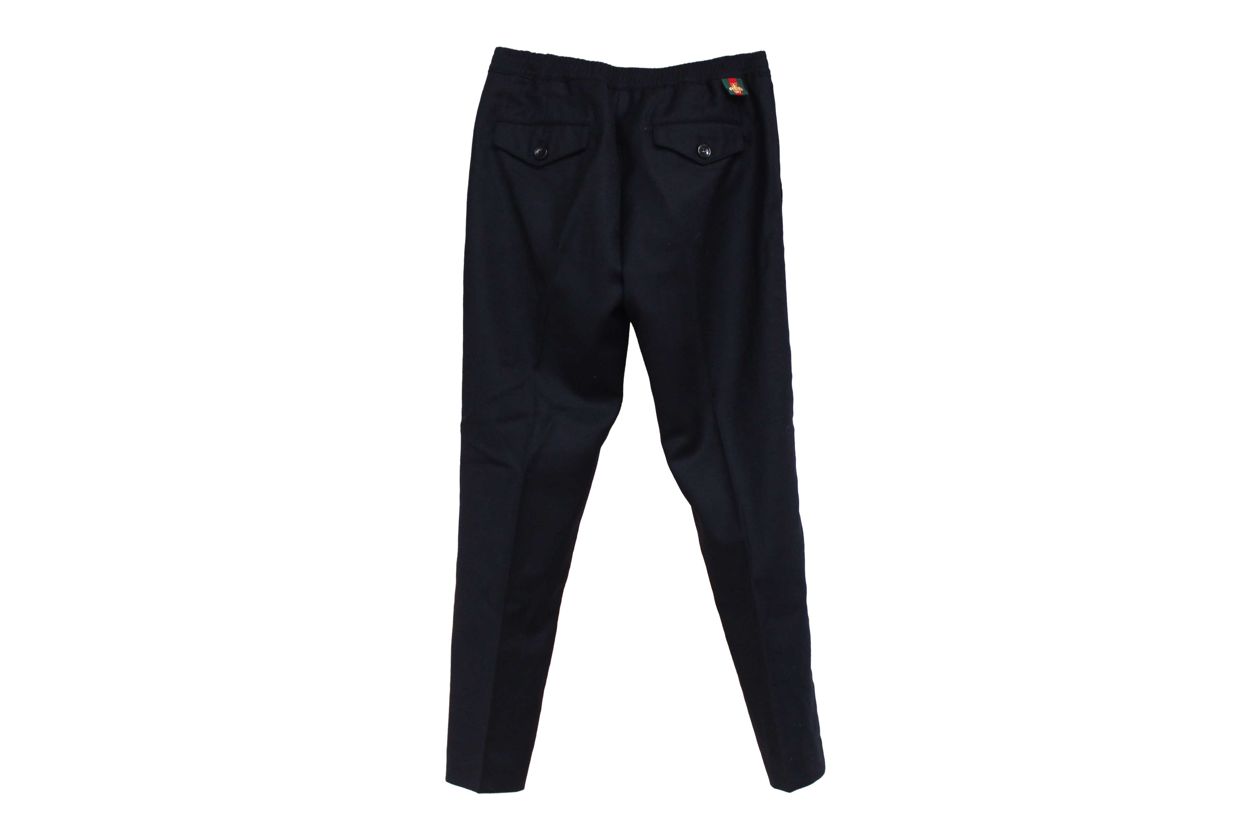 Authentic Kid's Gucci Navy Wool Pants Size 10