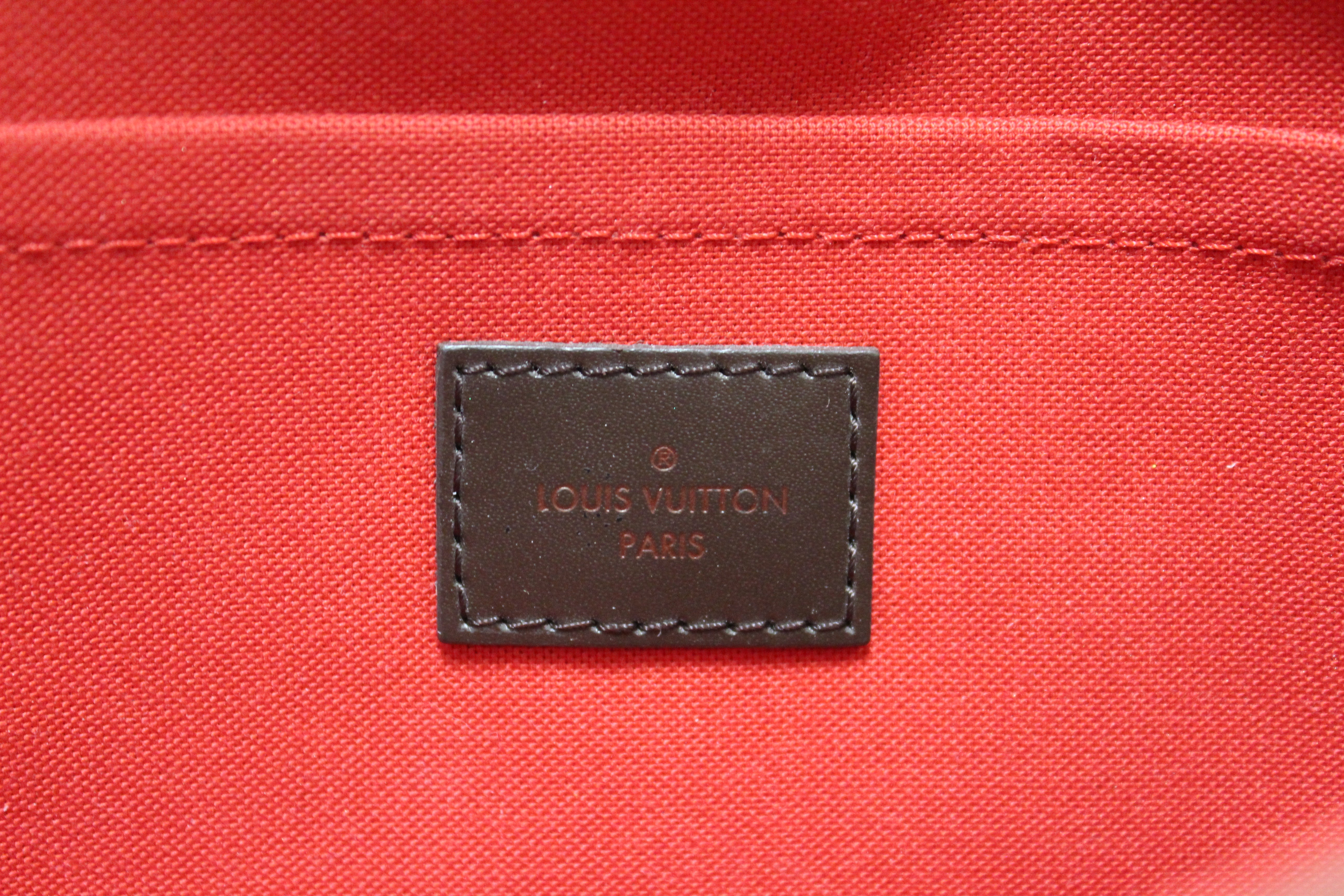 Authentic Louis Vuitton Damier Ebene Favorite MM Crossbody Messenger Bag