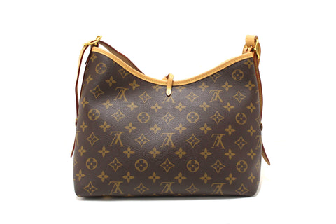 Authentic Louis Vuitton Classic Monogram CarryAll PM Hobo Shoulder Tote