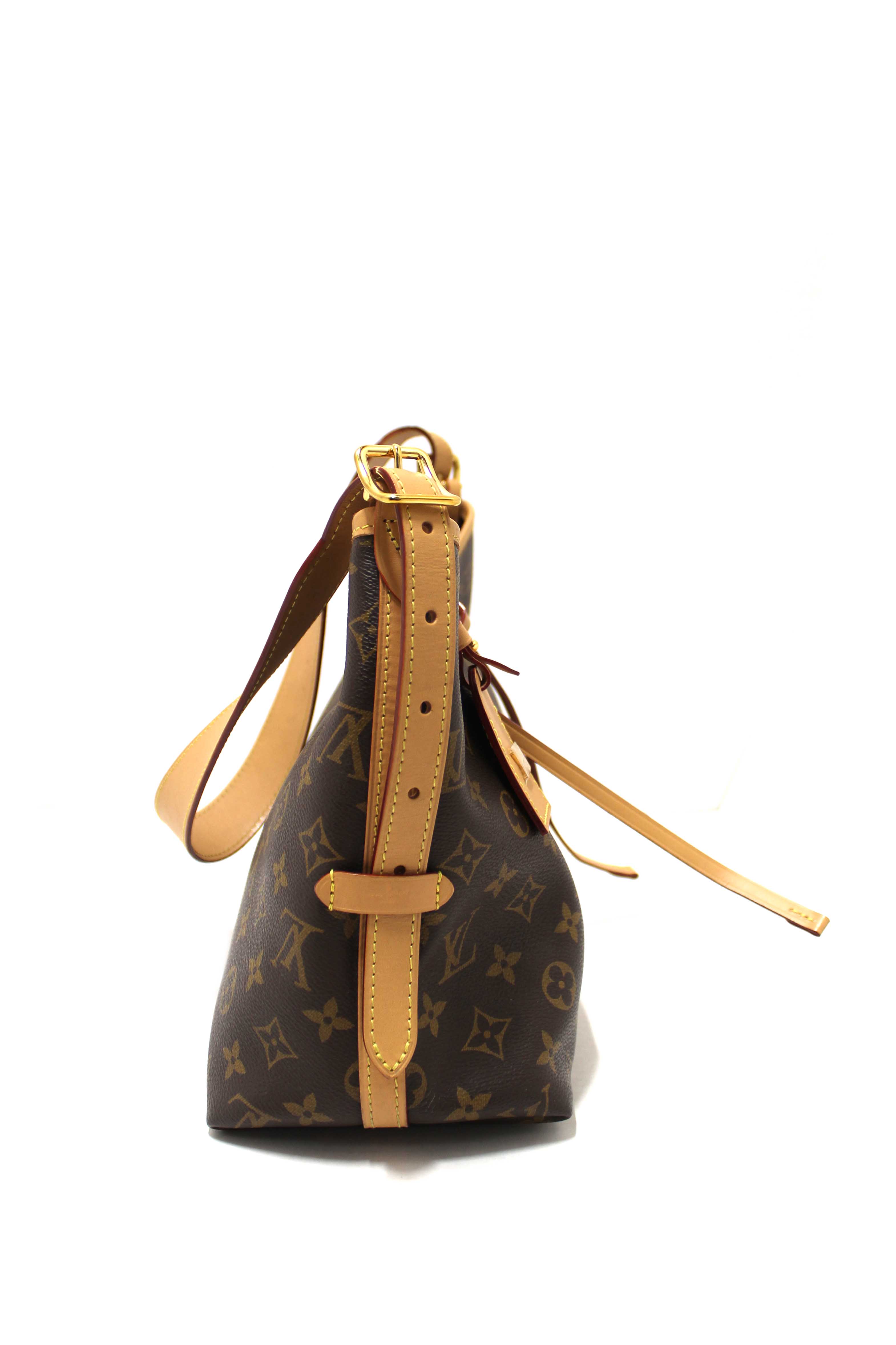 Authentic Louis Vuitton Classic Monogram CarryAll PM Hobo Shoulder Tote