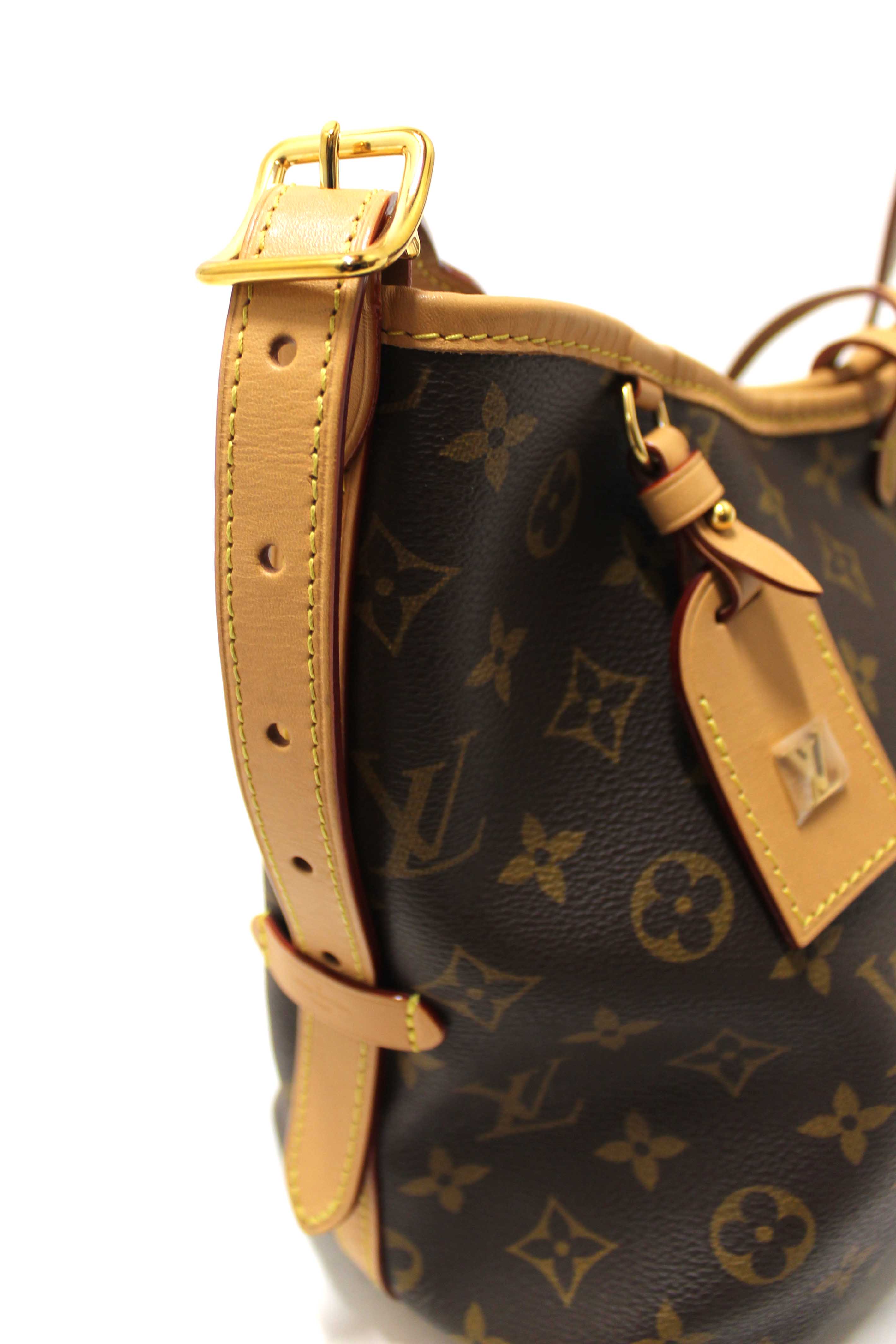 Authentic Louis Vuitton Classic Monogram CarryAll PM Hobo Shoulder Tote