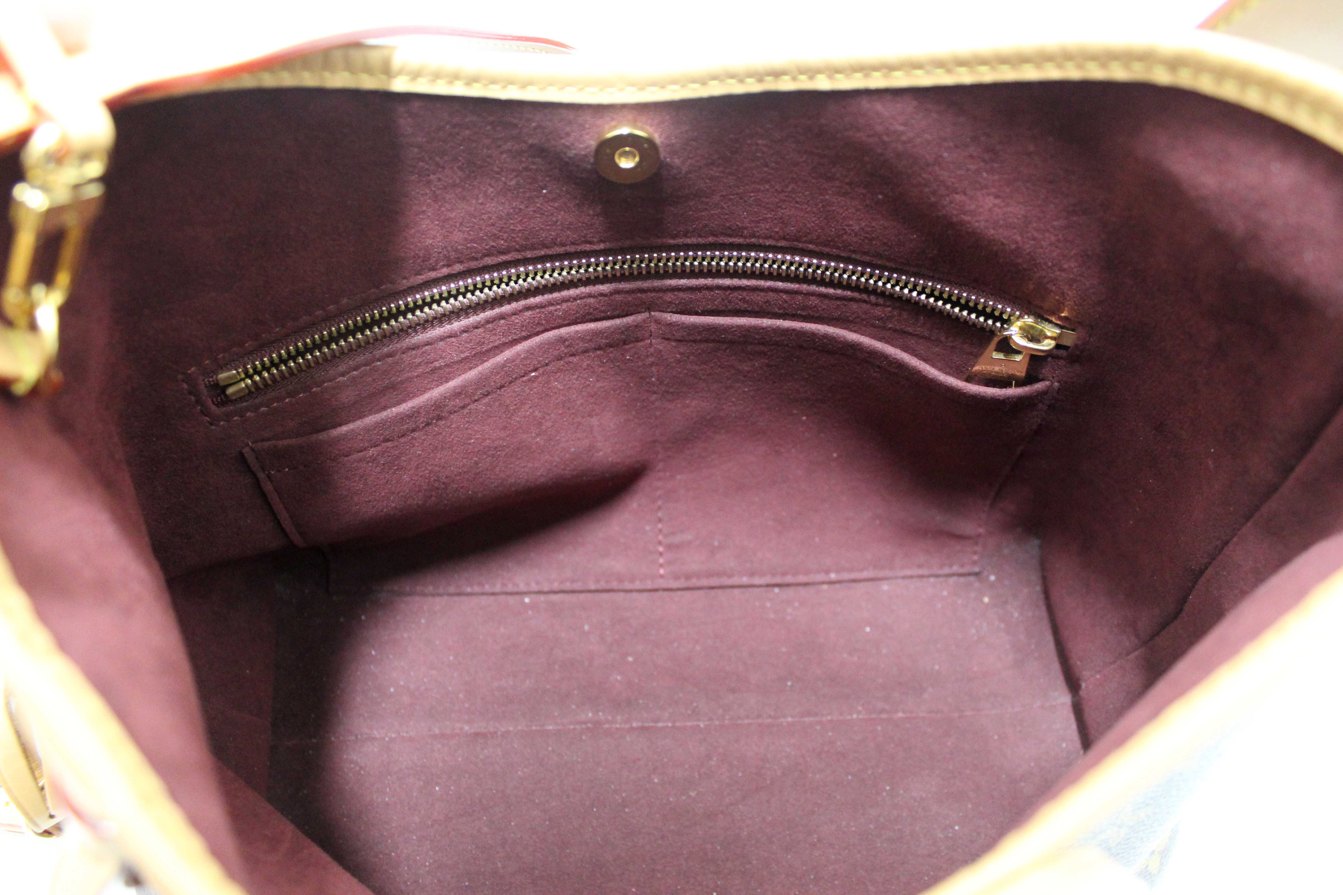 Authentic Louis Vuitton Classic Monogram CarryAll PM Hobo Shoulder Tote