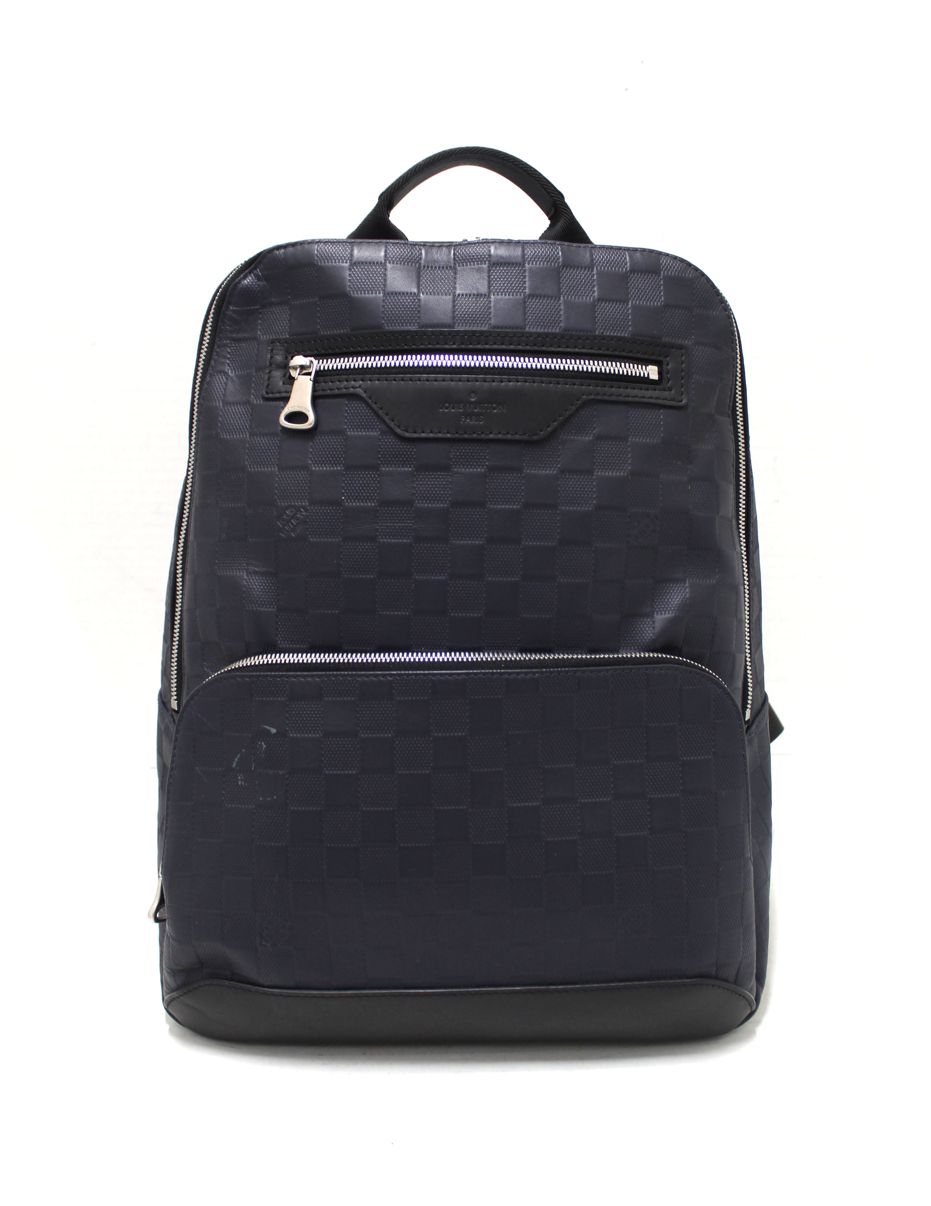Louis Vuitton Damier Ebene Runner Backpack Blue – Sacdelux
