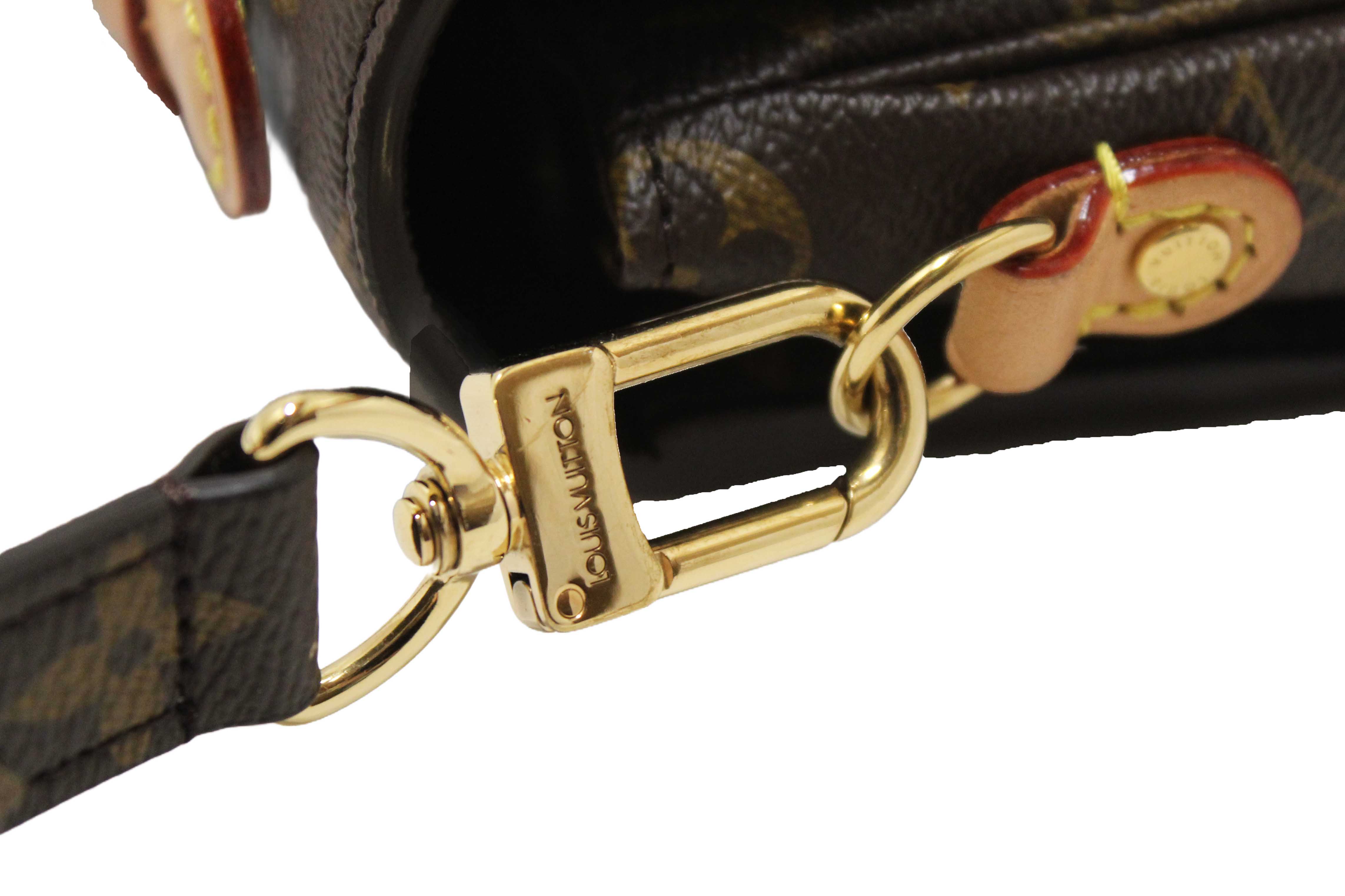 Authentic Louis Vuitton Monogram Pochette Metis Messenger Crossbody Bag