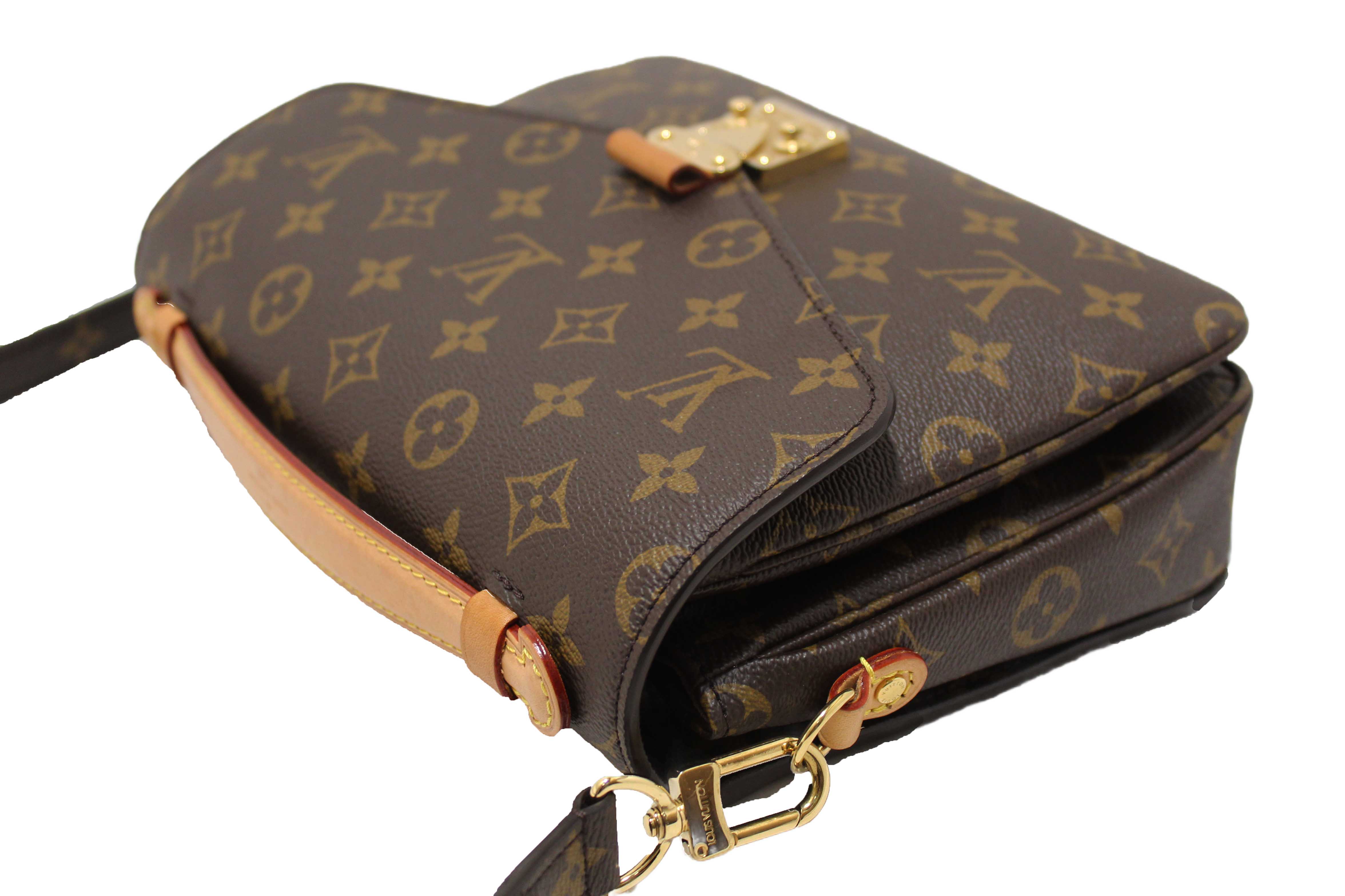 Authentic Louis Vuitton Monogram Pochette Metis Messenger Crossbody Bag