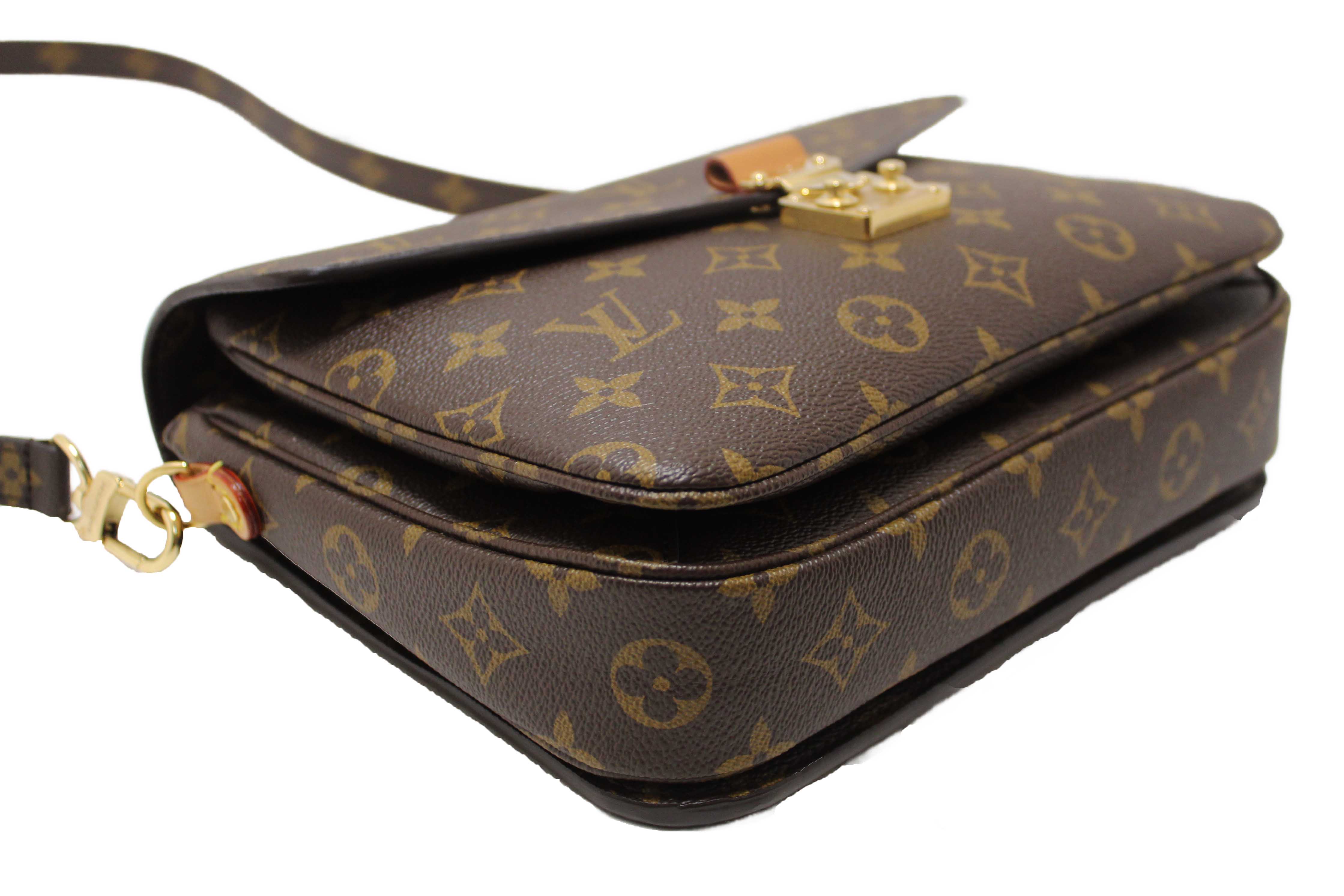 Authentic Louis Vuitton Monogram Pochette Metis Messenger Crossbody Bag