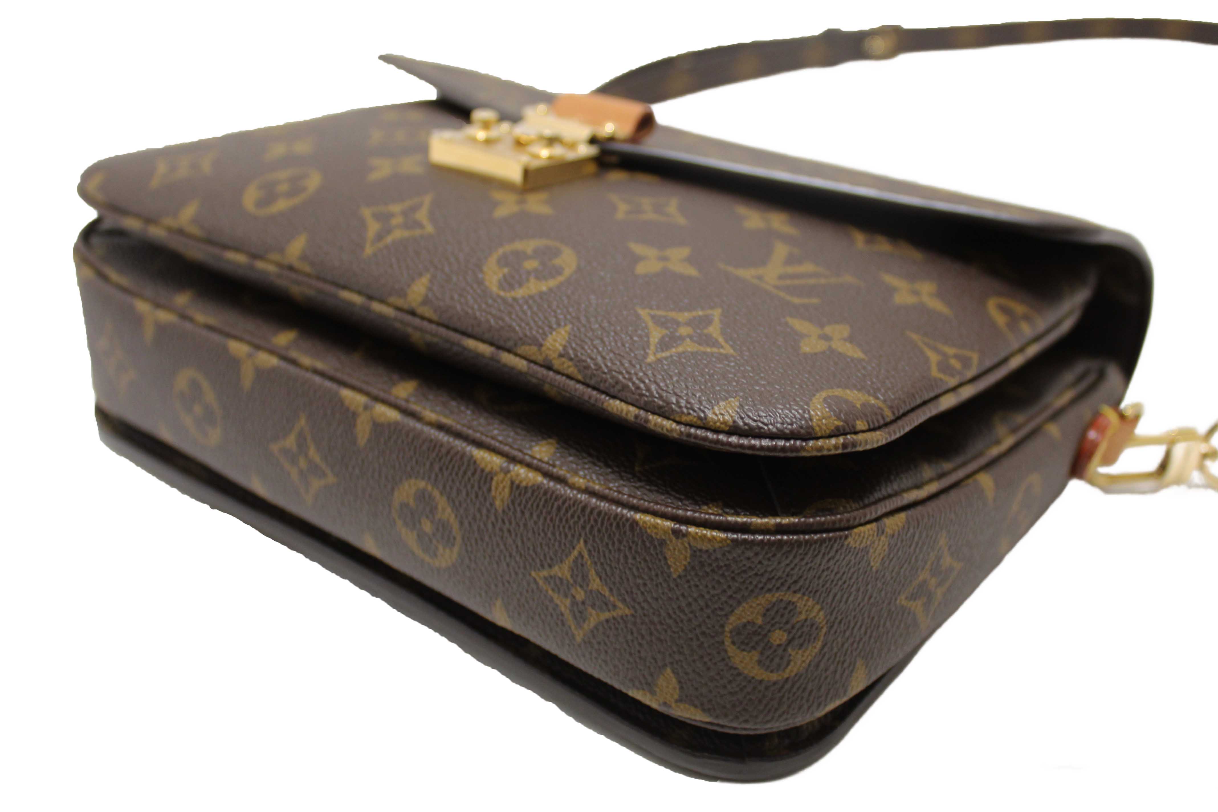 Authentic Louis Vuitton Monogram Pochette Metis Messenger Crossbody Bag