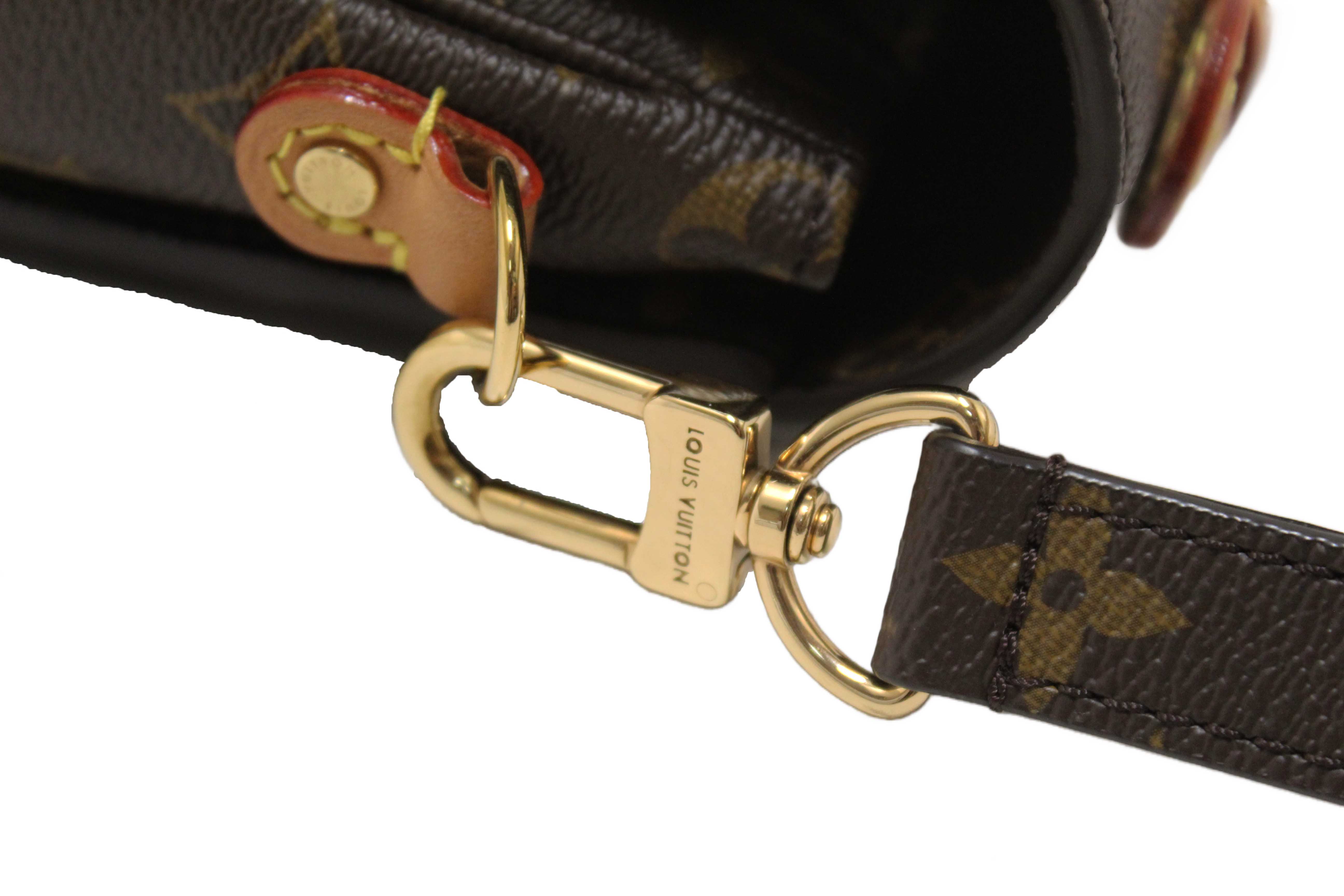 Authentic Louis Vuitton Monogram Pochette Metis Messenger Crossbody Bag