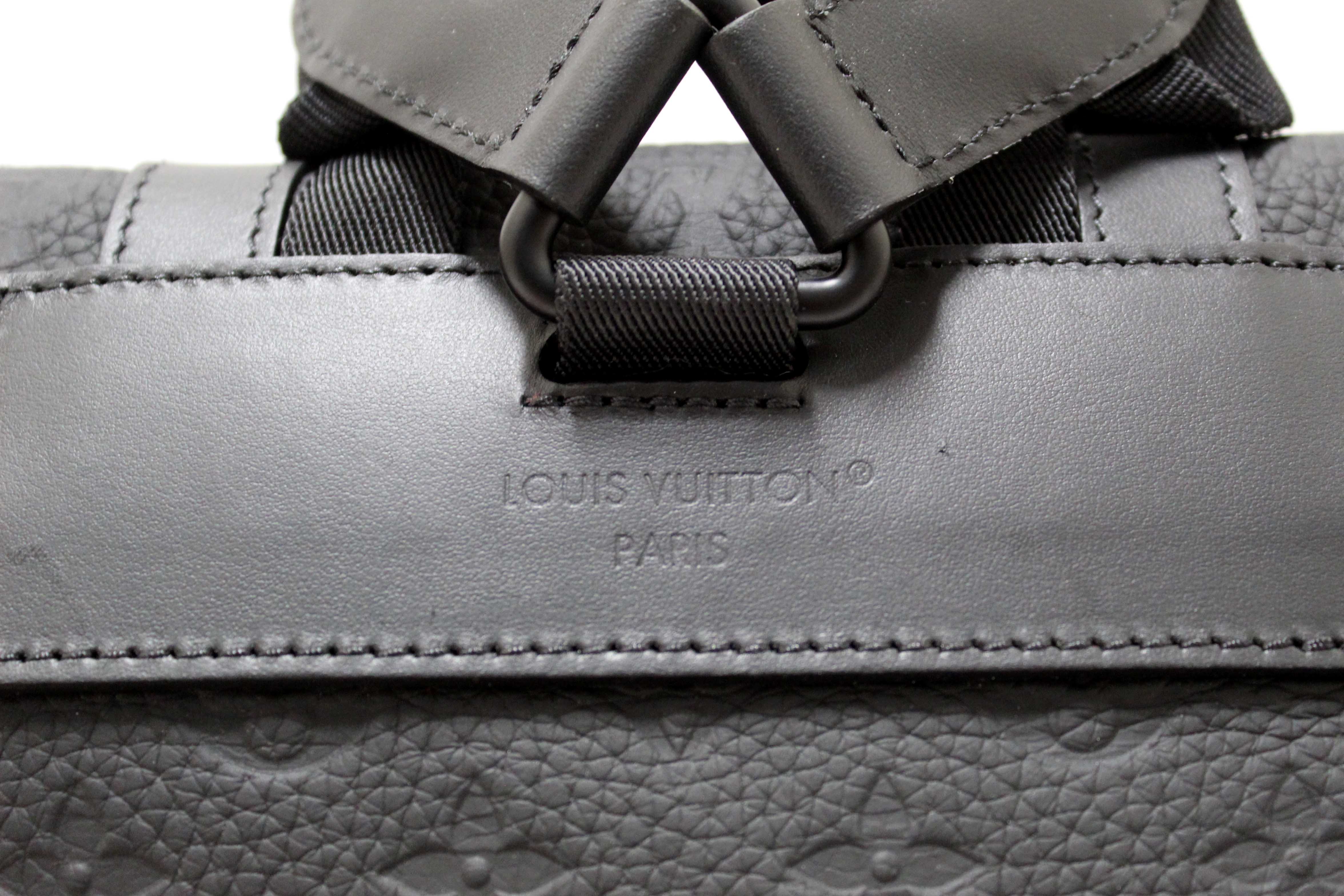 Authentic Louis Vuitton Monogram Taurillon Christopher PM Backpack