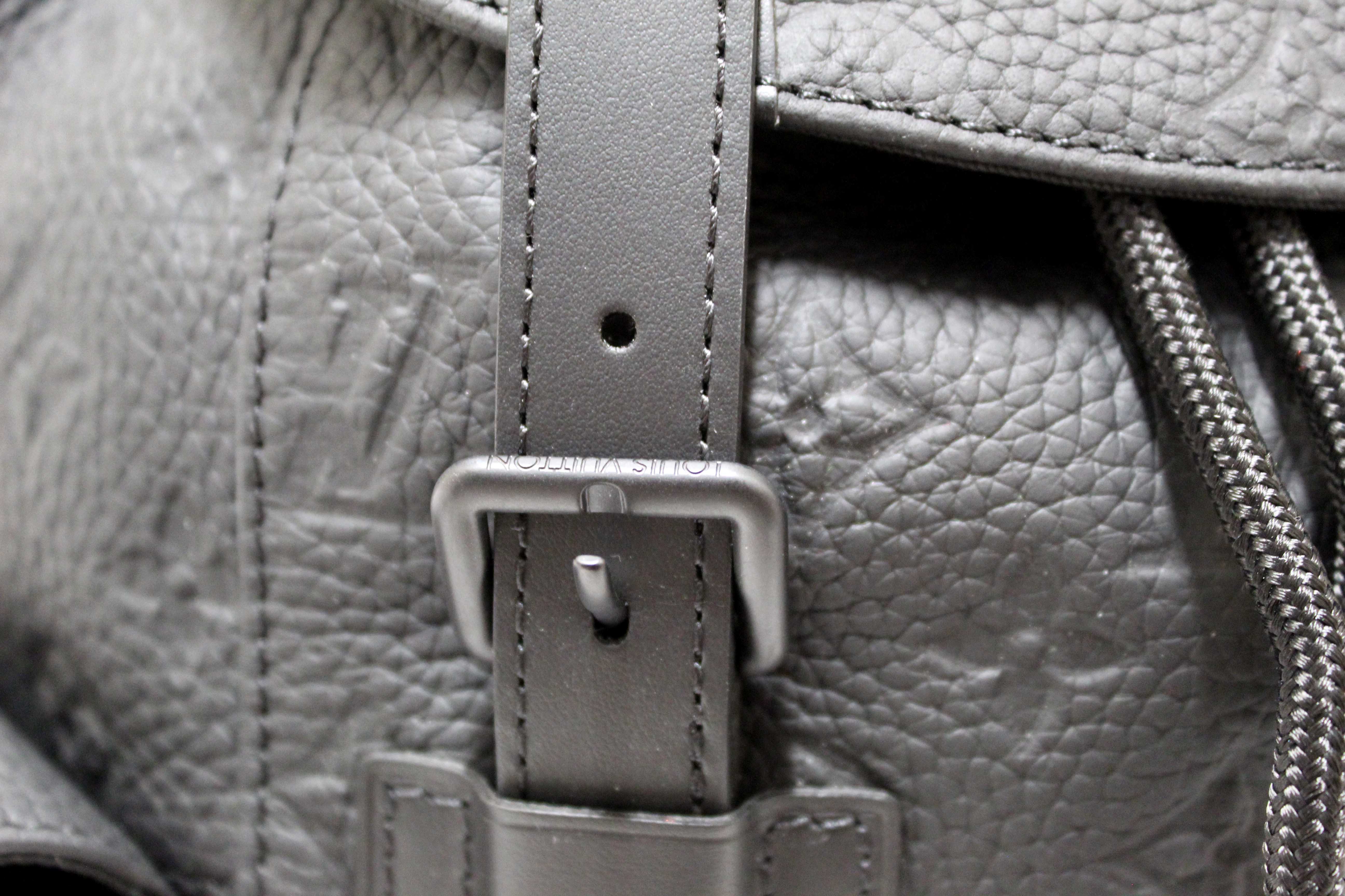 Authentic Louis Vuitton Monogram Taurillon Christopher PM Backpack