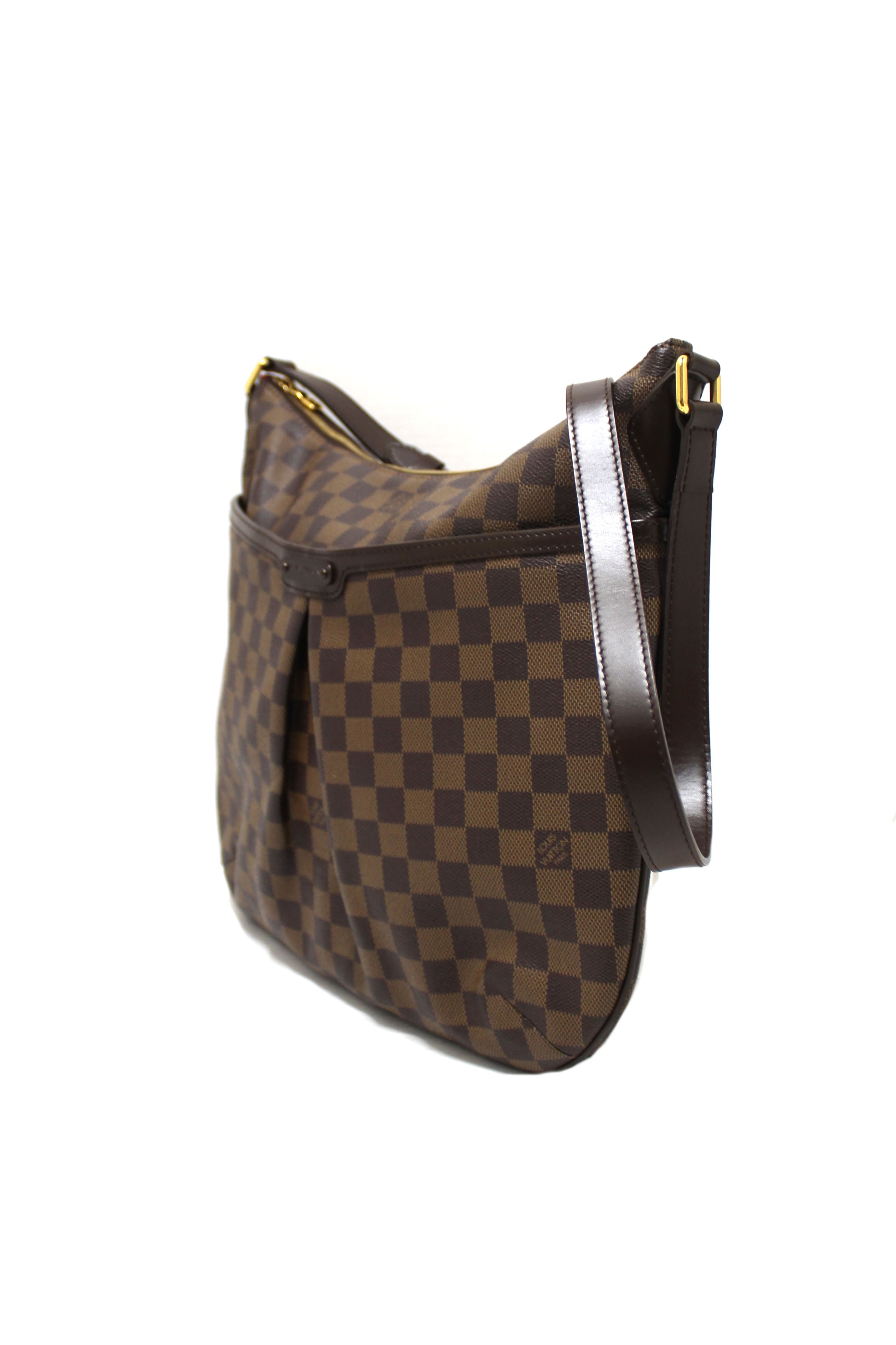 Authentic Louis Vuitton Damier Ebene Bloomsbury GM Messenger Bag