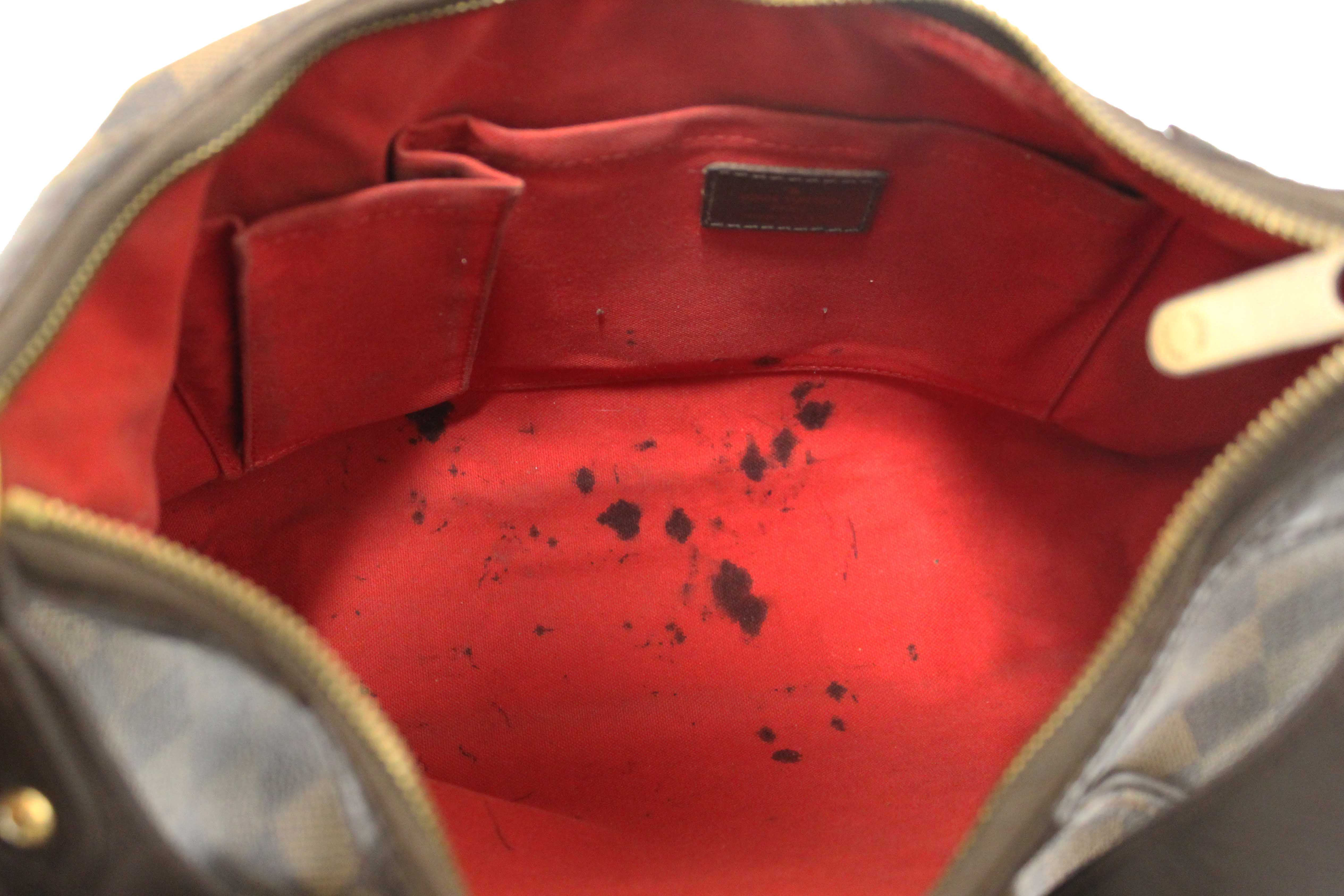 Authentic Louis Vuitton Damier Ebene Thames GM Shoulder Bag