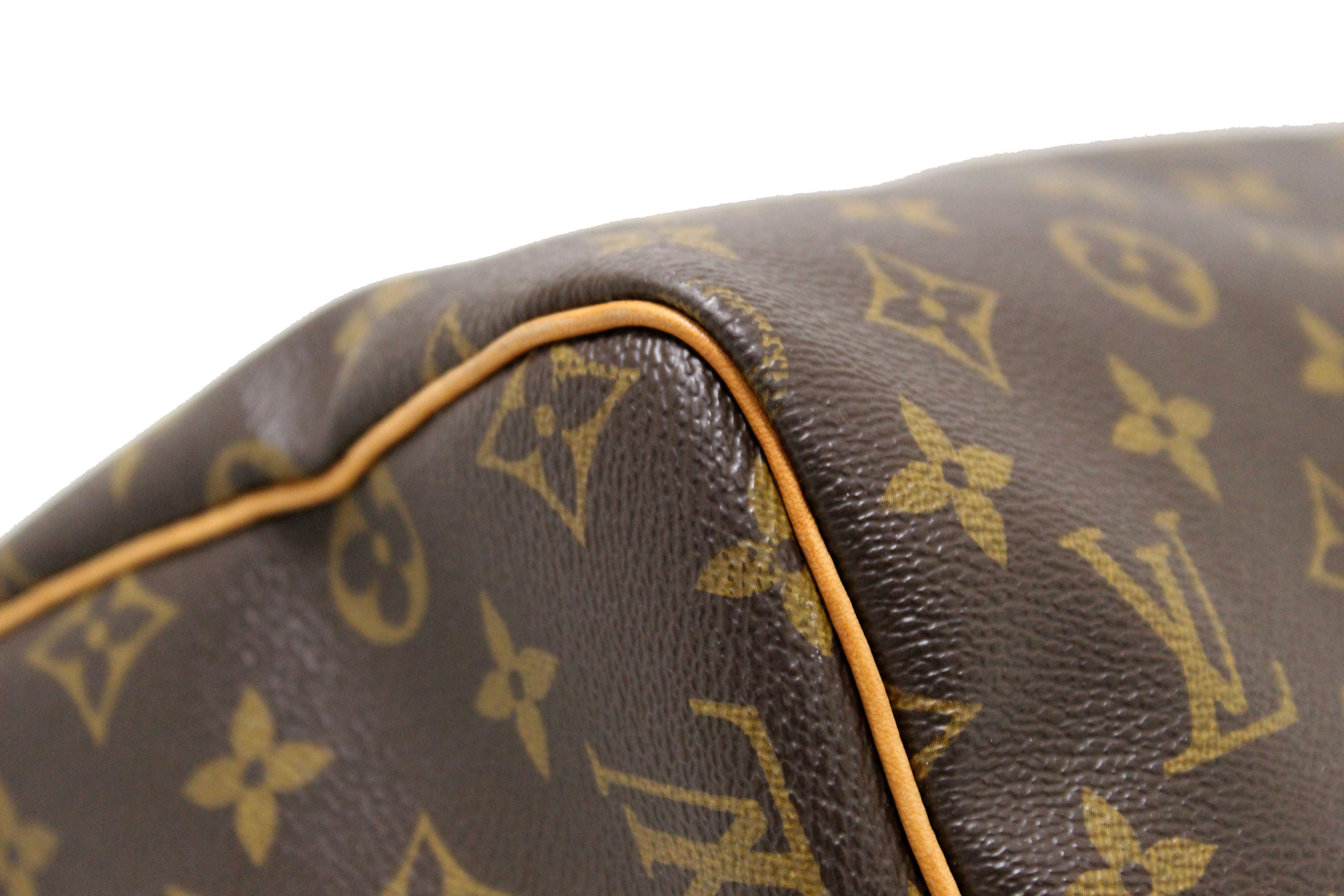 Louis Vuitton Speedy Bandoulière 25 Bag Bicolor Monogram Leather