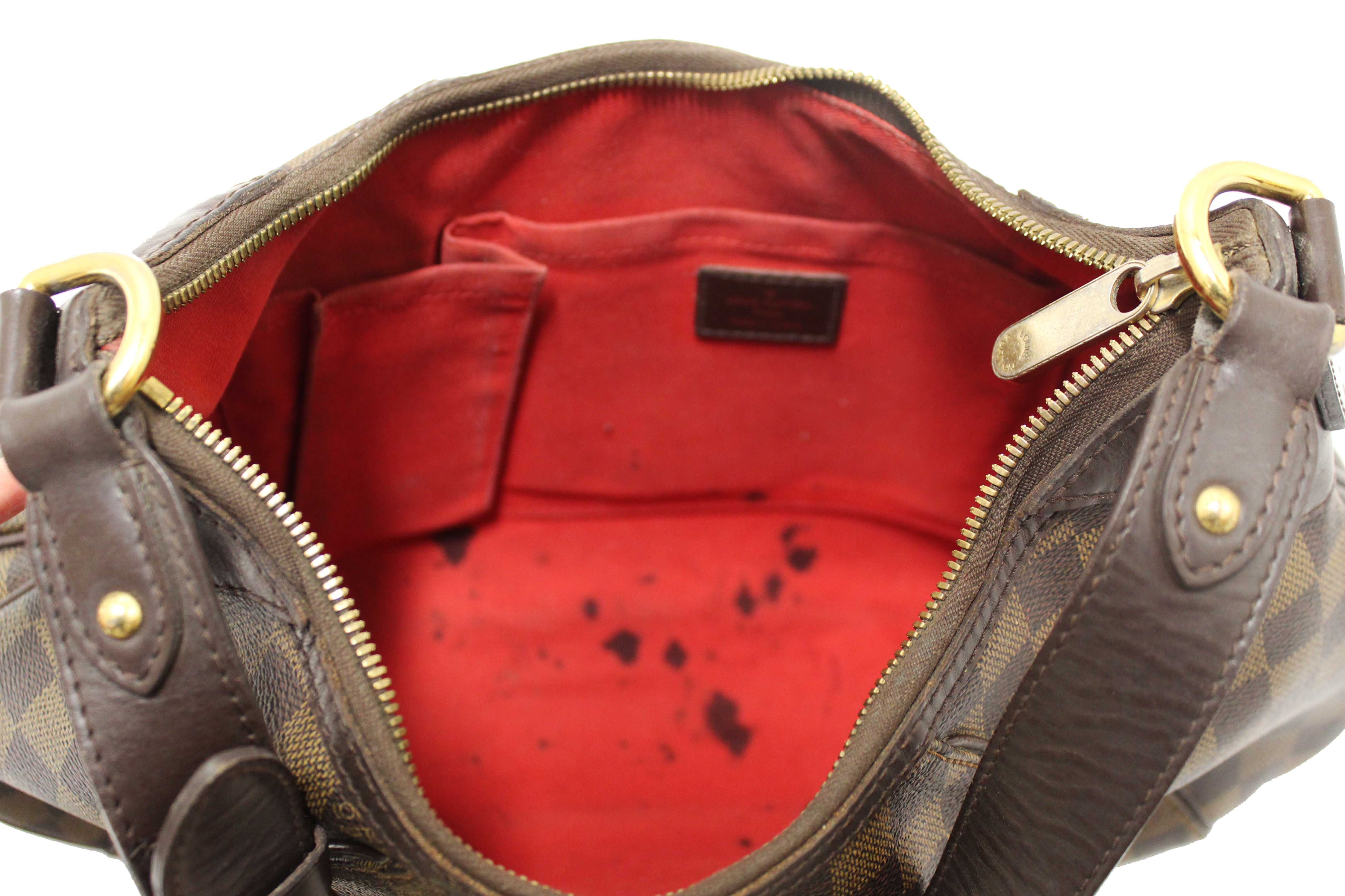 Authentic Louis Vuitton Damier Ebene Thames GM Shoulder Bag