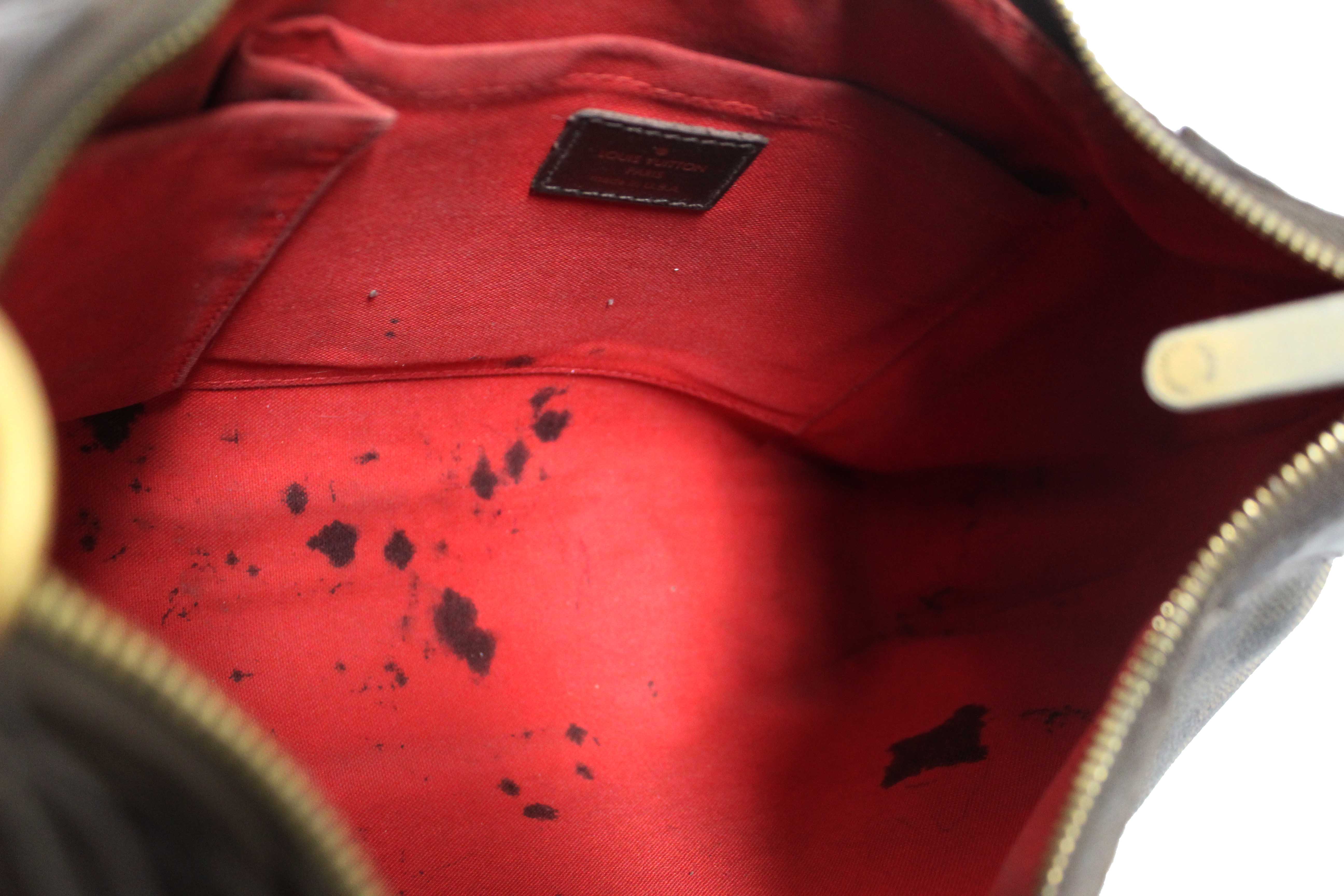 Authentic Louis Vuitton Damier Ebene Thames GM Shoulder Bag