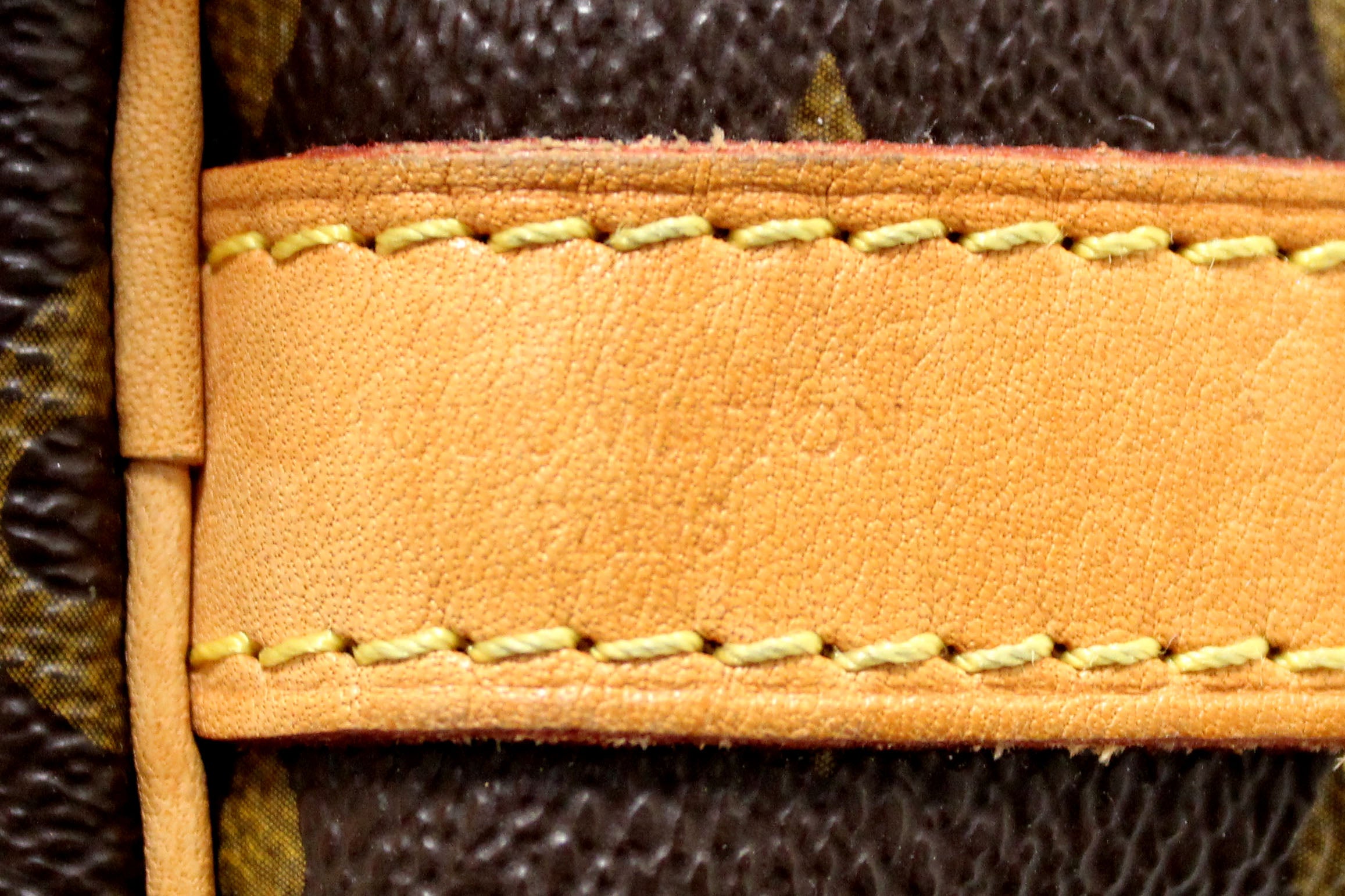 Bandoulière Bag Strap Bicolour Monogram Empreinte Leather