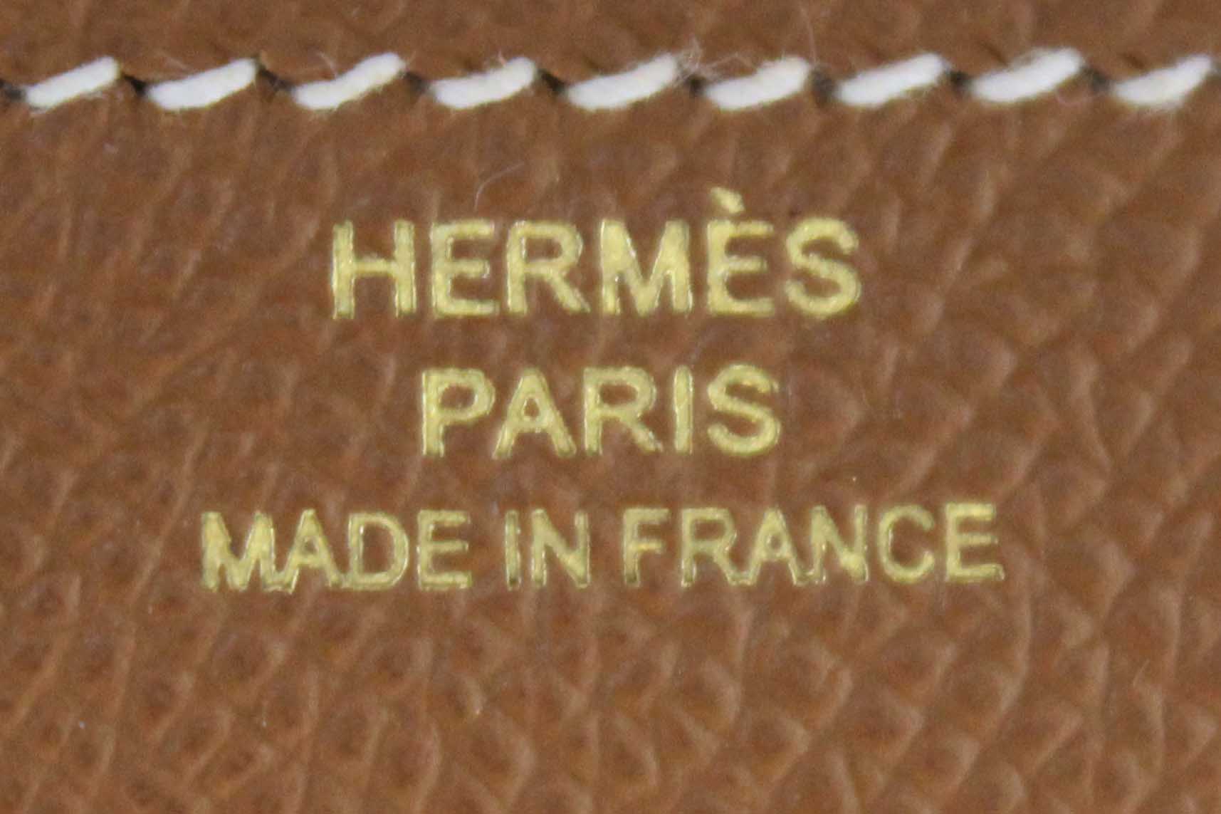 Authentic NEW Hermes Gold Epsom Constance Elan Bag Brand