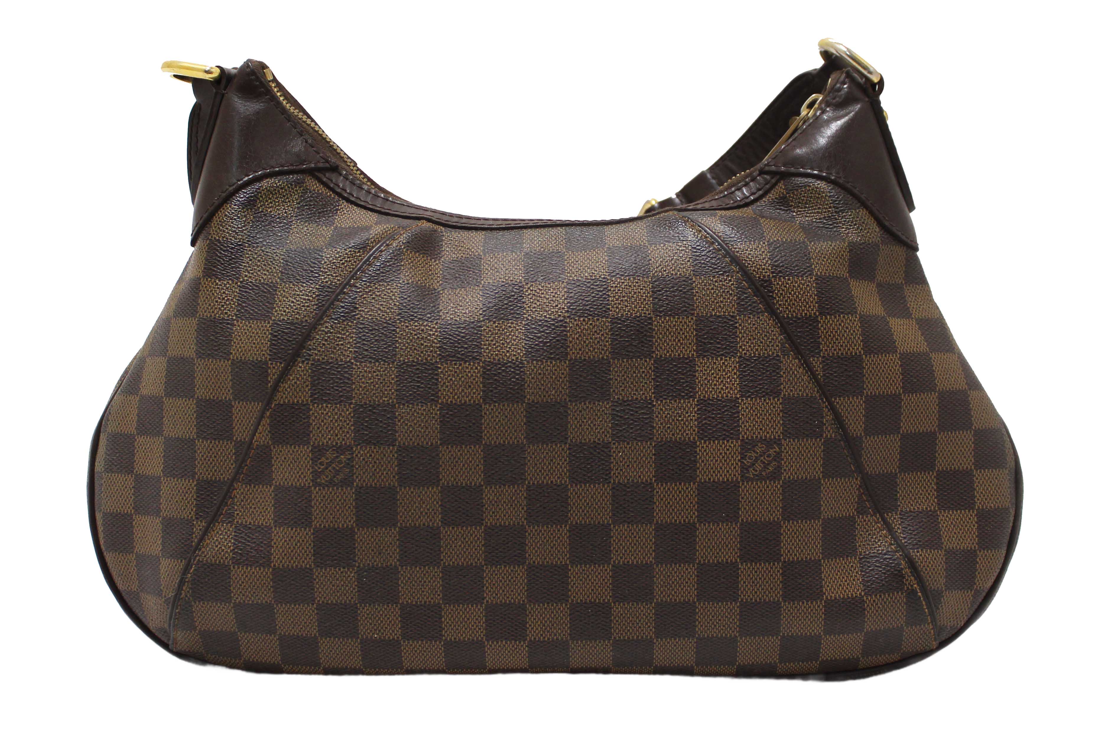 Authentic Louis Vuitton Damier Ebene Thames GM Shoulder Bag