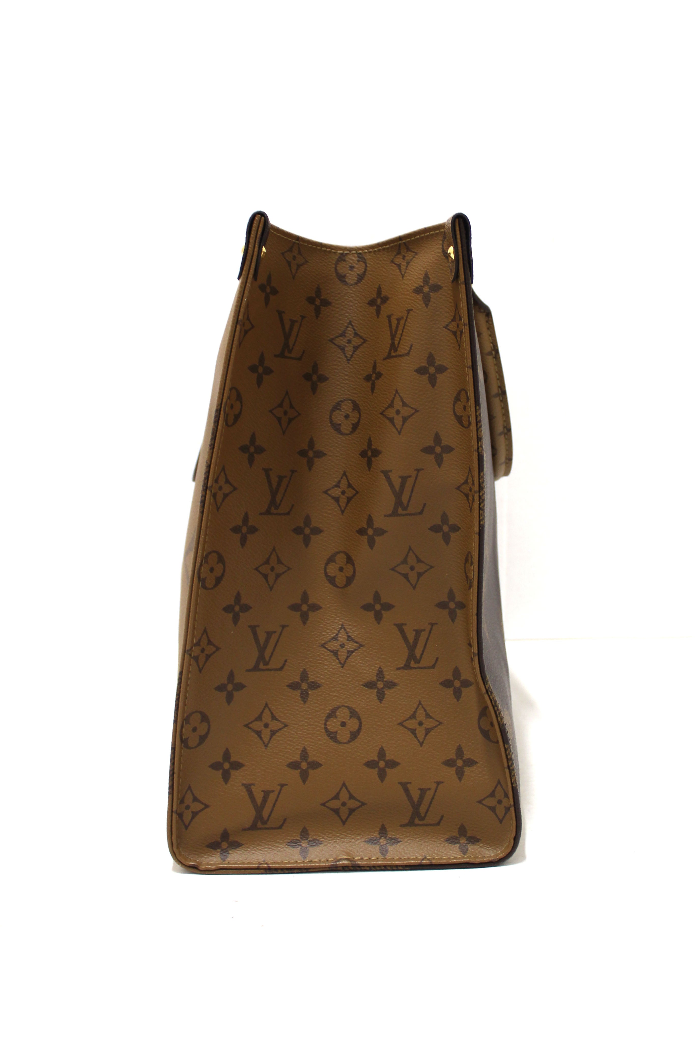 Authentic Louis Vuitton Monogram Canvas Giant OnTheGo GM Tote Bag