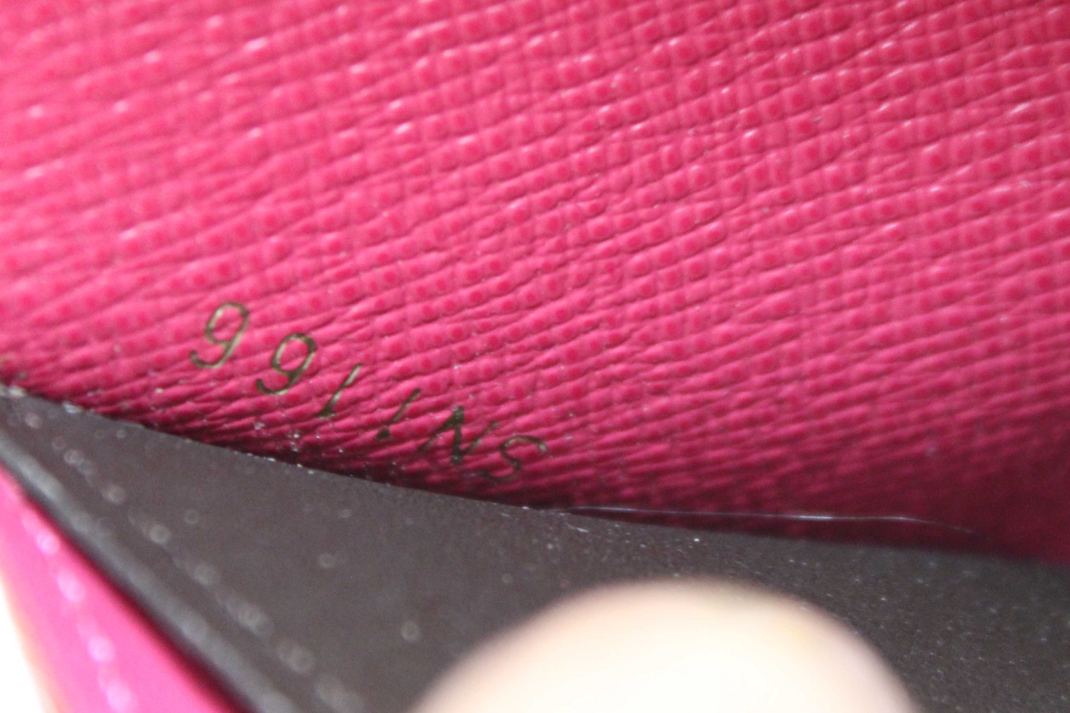 Authentic Louis Vuitton Classic Monogram Emilie Wallet Pink