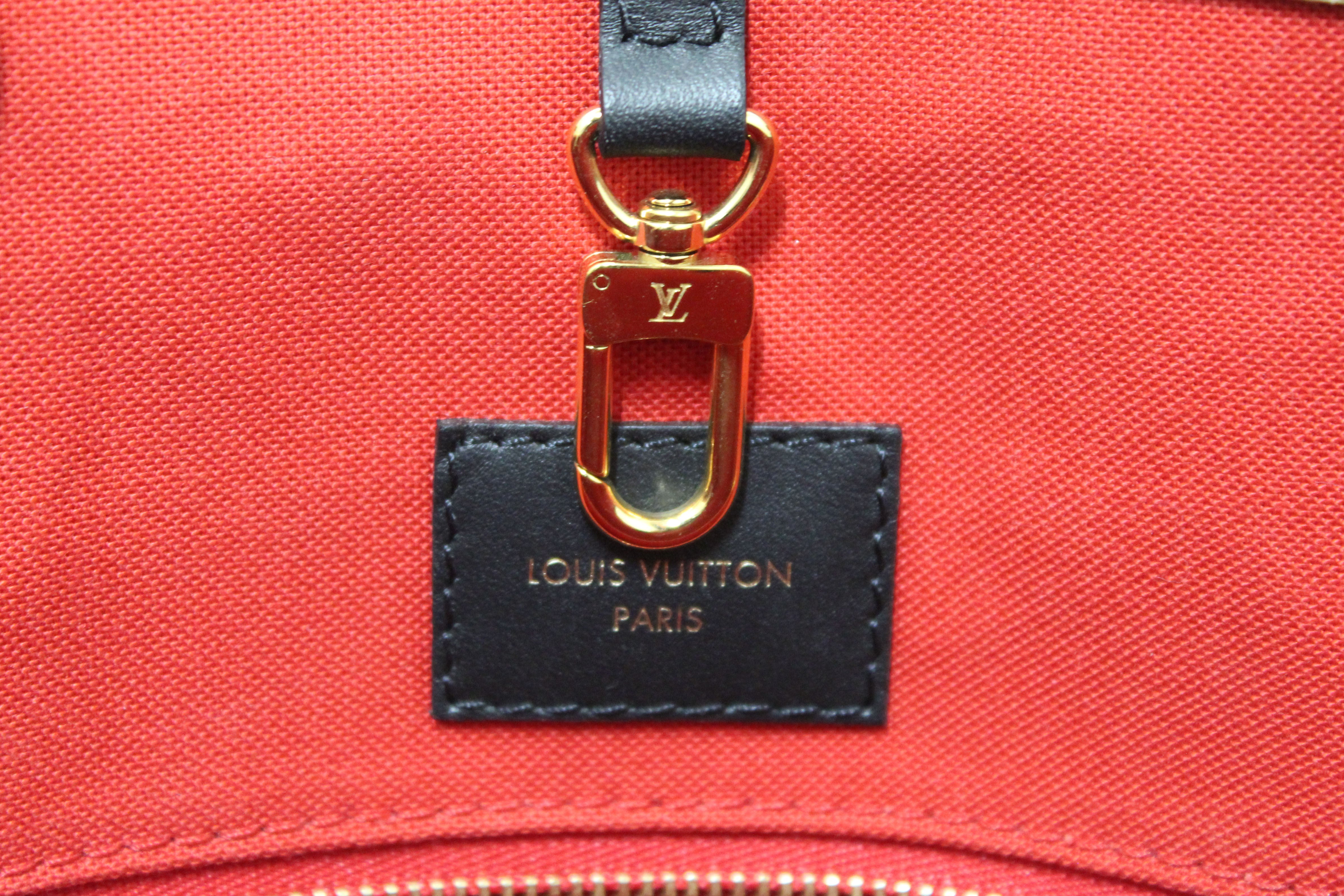 Authentic Louis Vuitton Monogram Canvas Giant OnTheGo GM Tote Bag