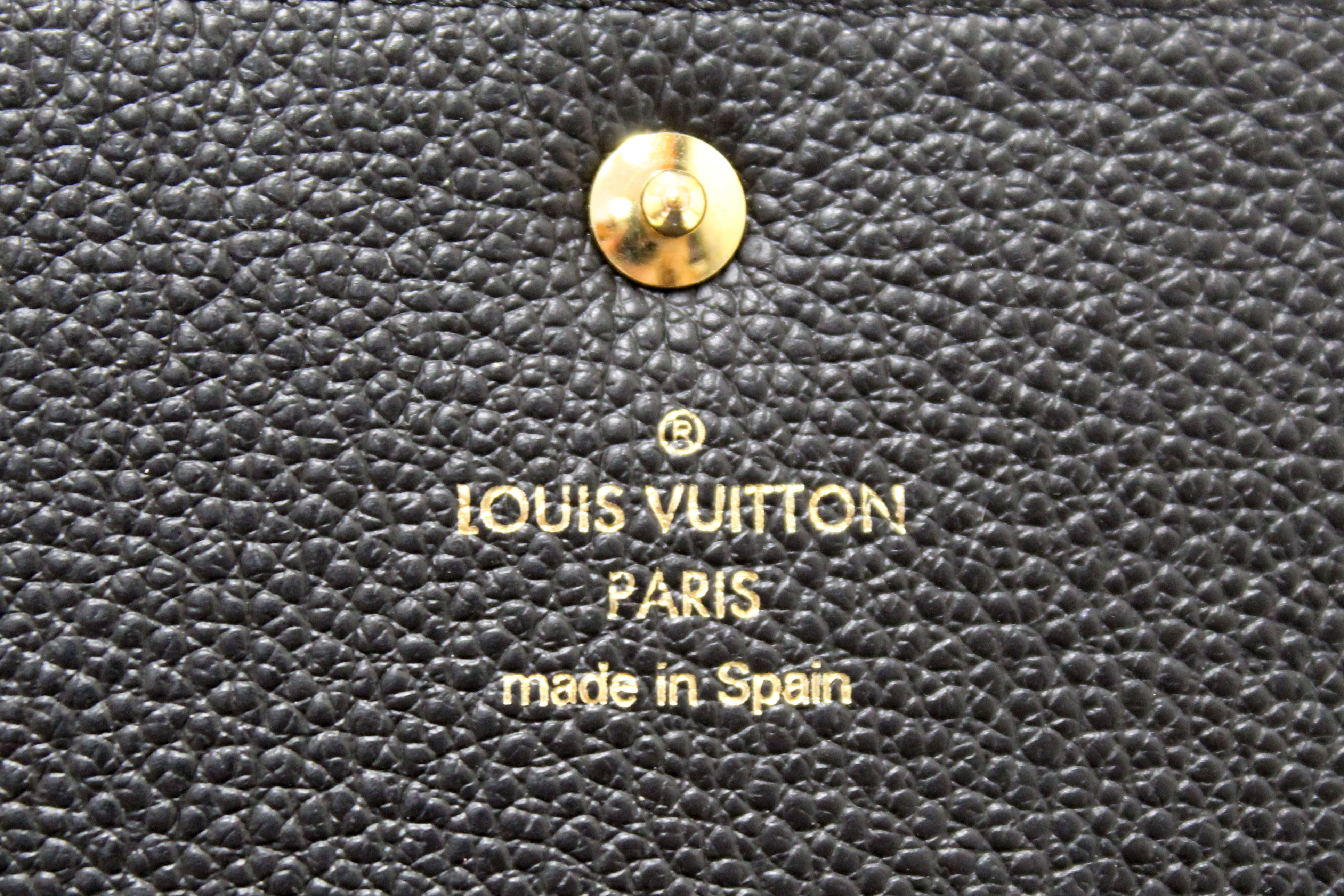 Louis Vuitton Monogram Empreinte Business Card Holder (SHF-vM4fYS