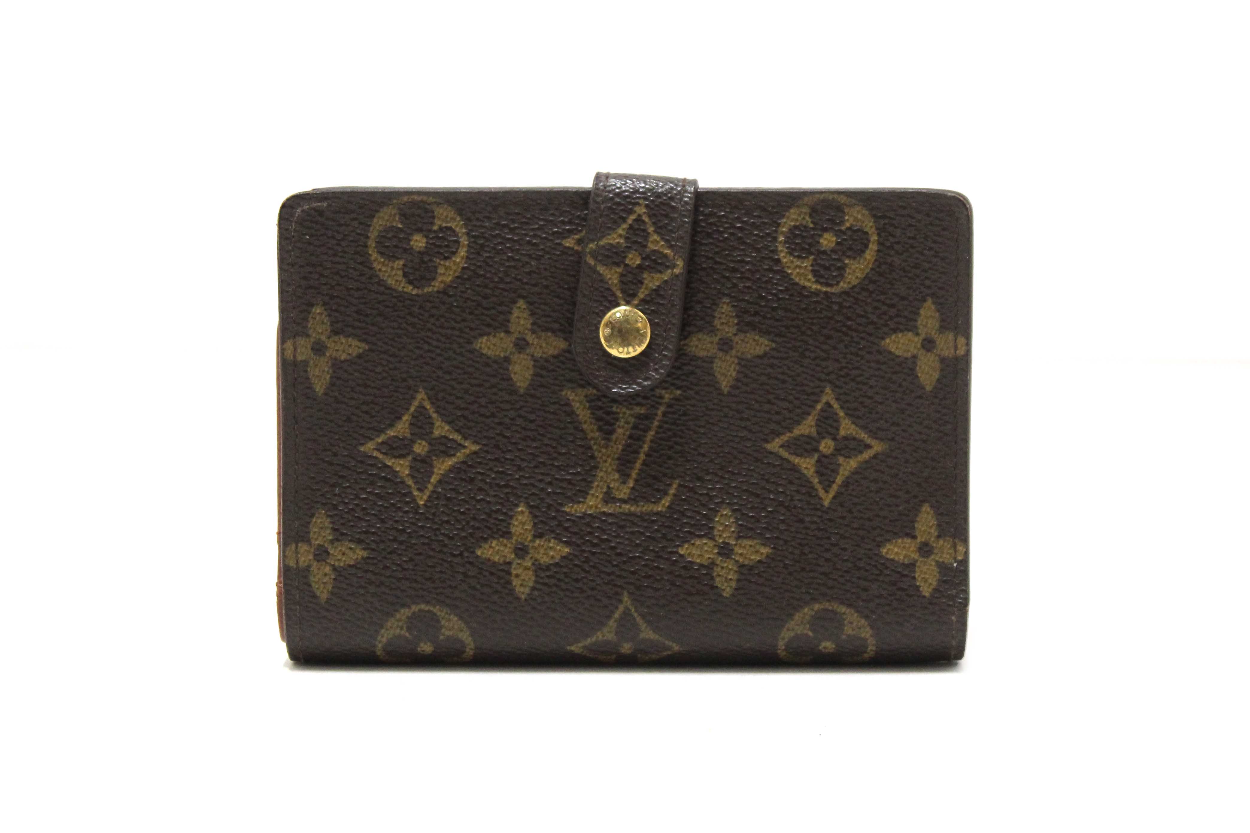 Authentic Louis Vuitton Monogram Canvas French Wallet