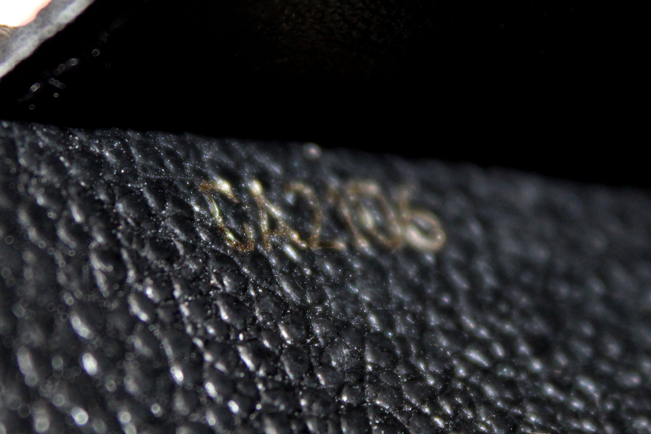Authentic Louis Vuitton Black Empreinte Monogram Leather Business Card Holder