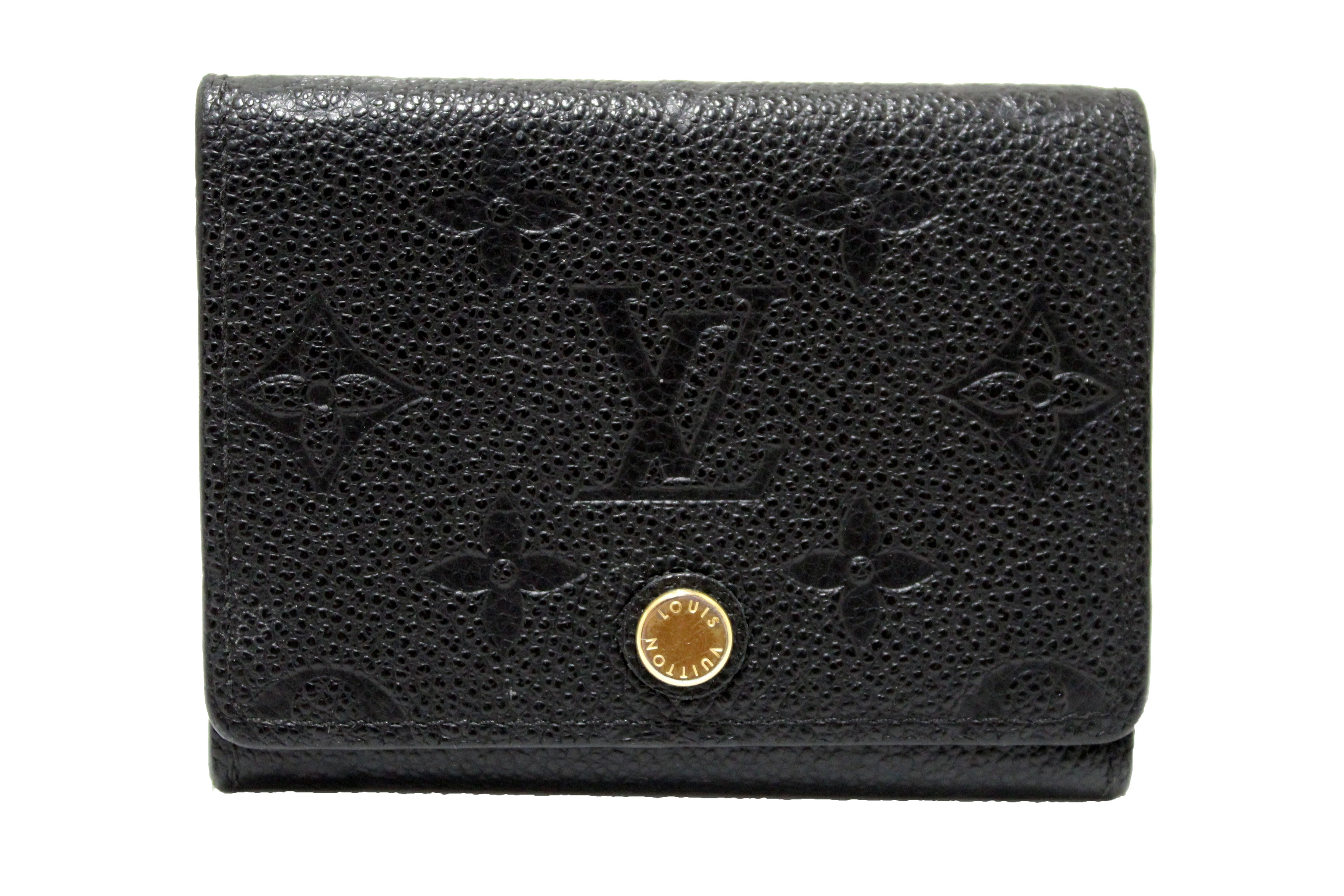 Authentic Louis Vuitton Black Empreinte Monogram Leather Business Card –  Paris Station Shop