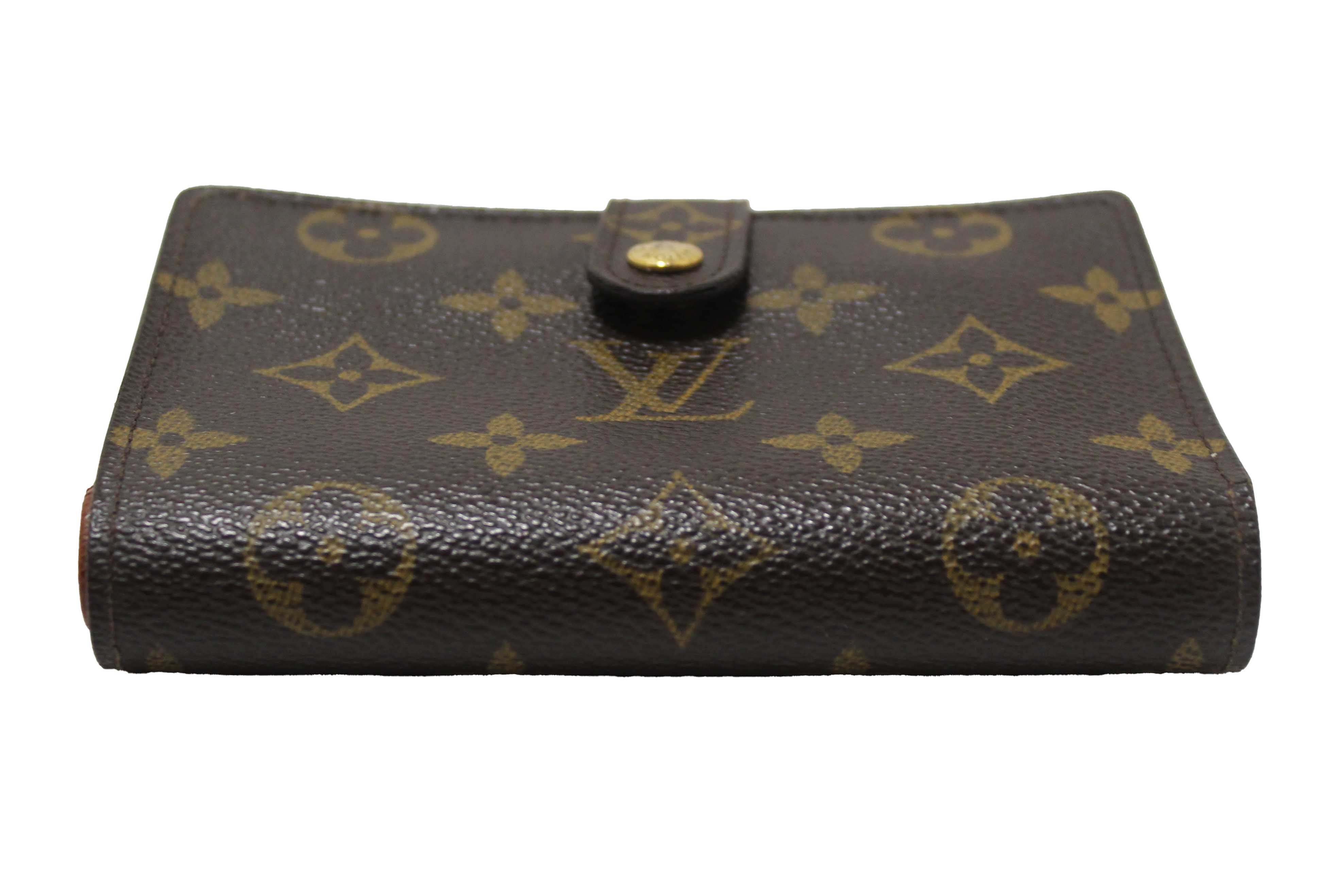 Authentic Louis Vuitton Monogram Canvas French Wallet