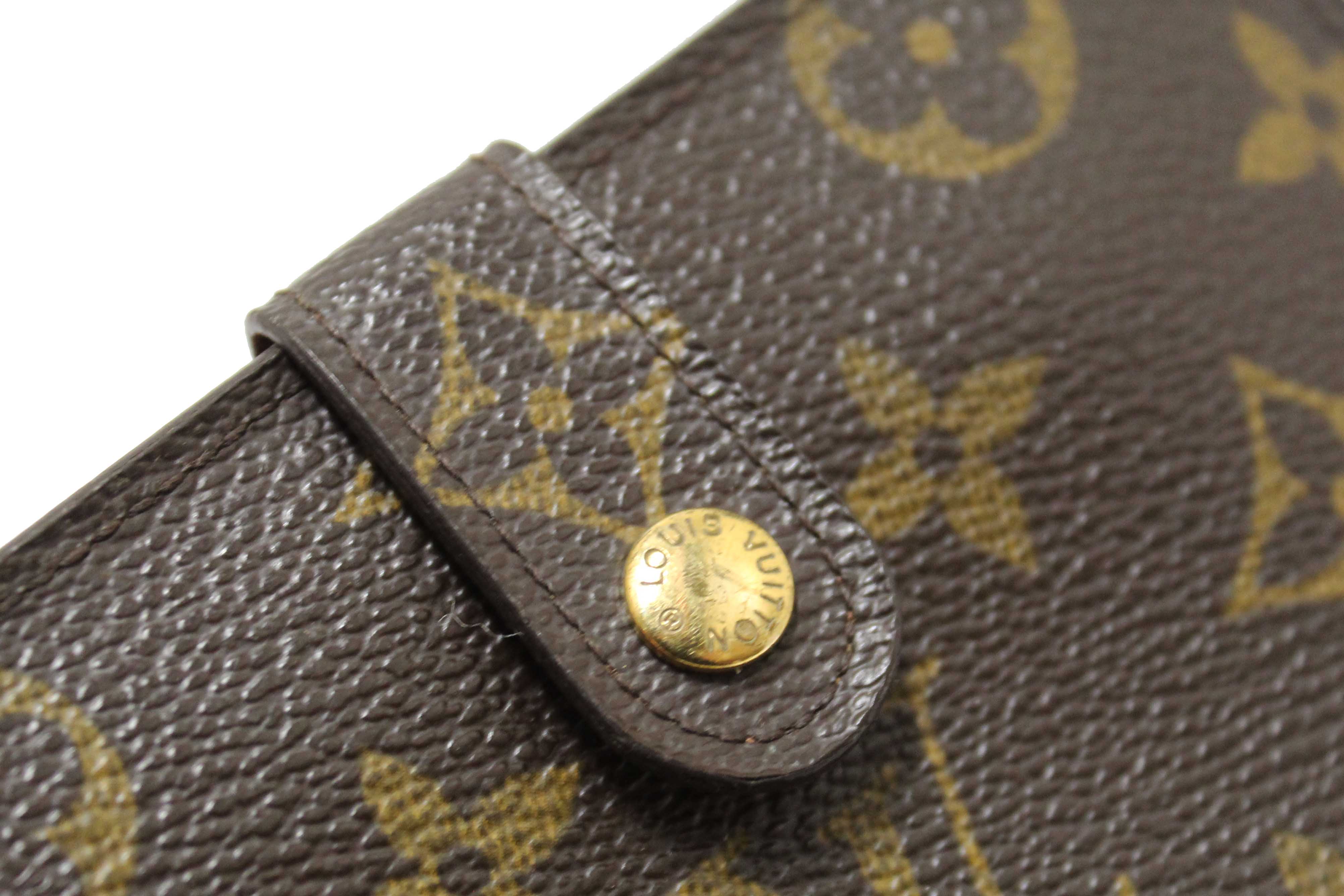 Authentic Louis Vuitton Monogram Canvas French Wallet