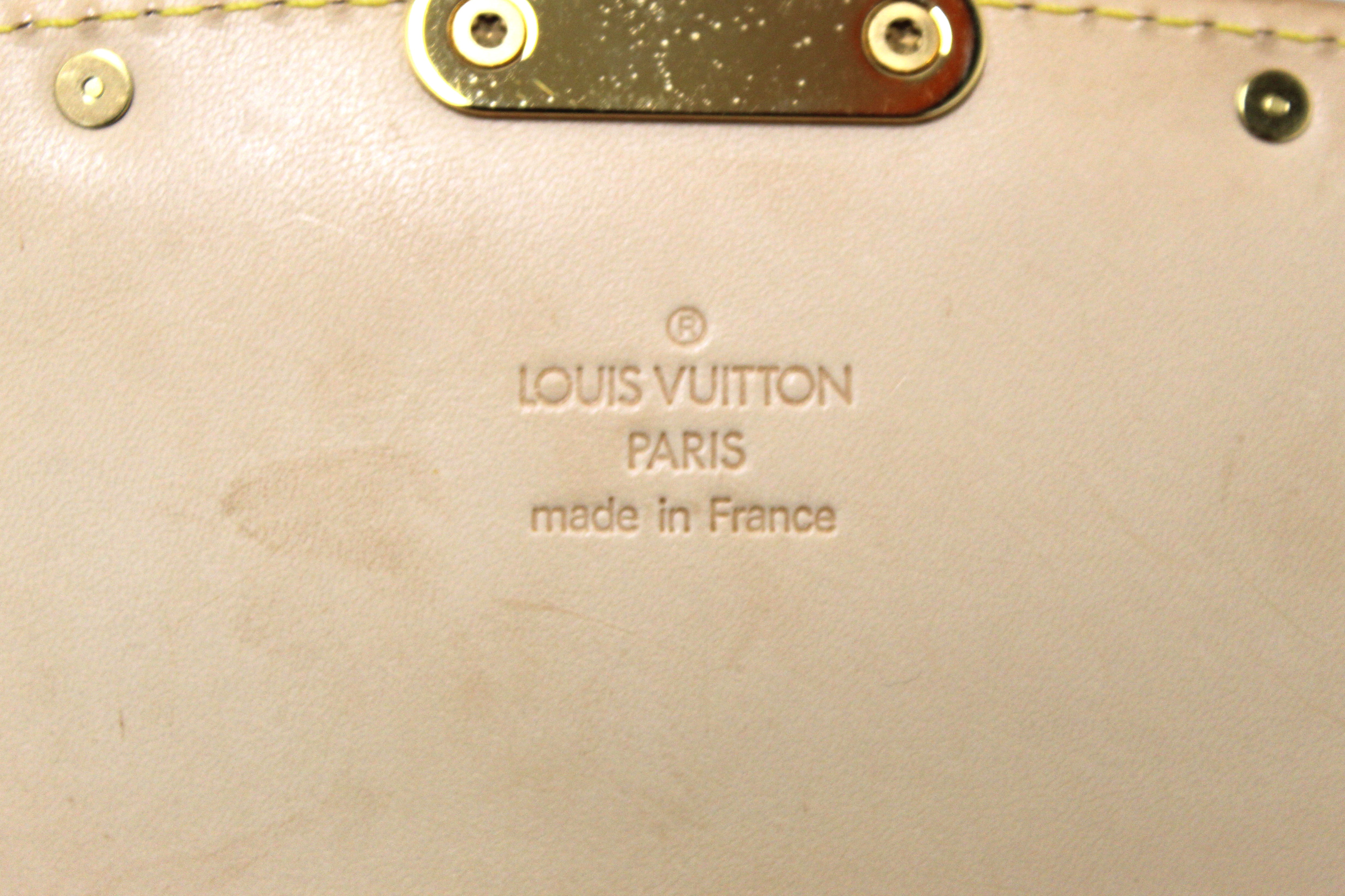 Authentic Louis Vuitton White Monogram Multicolor Canvas Sologne Messenger Bag