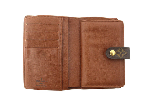 Authentic Louis Vuitton Monogram Canvas French Wallet