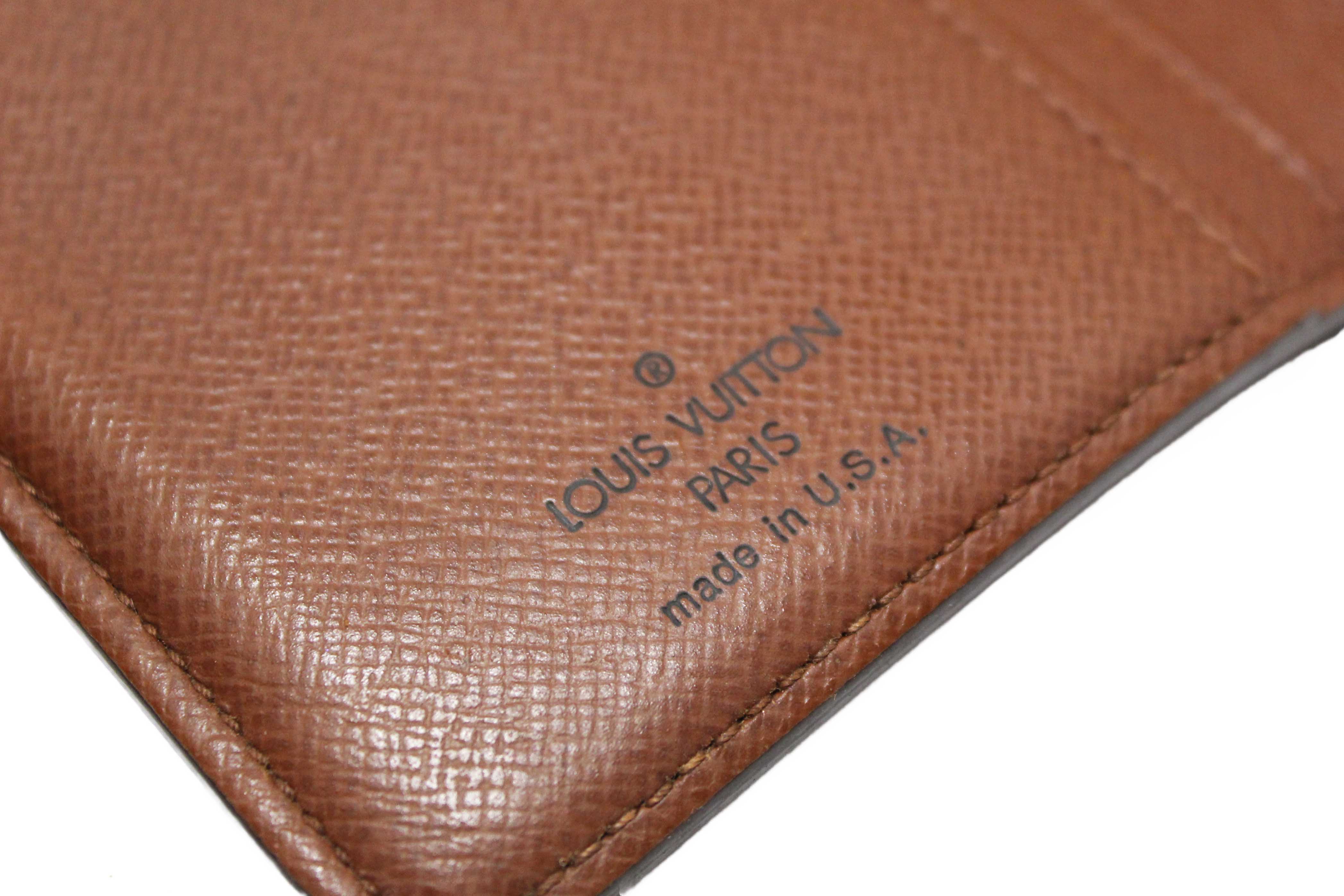 Authentic Louis Vuitton Monogram Canvas French Wallet