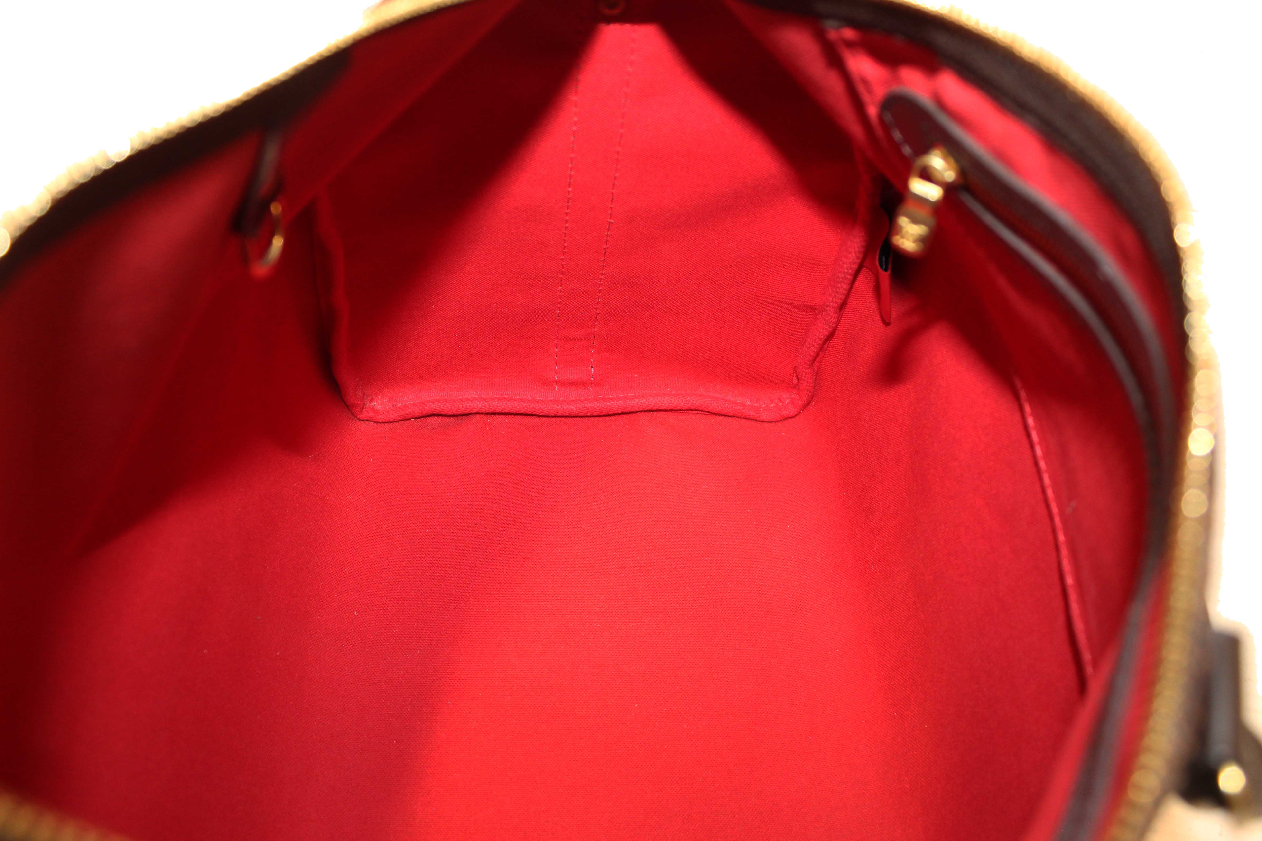 Authentic Louis Vuitton Damier Ebene Speedy 35 Bandouliere Bag