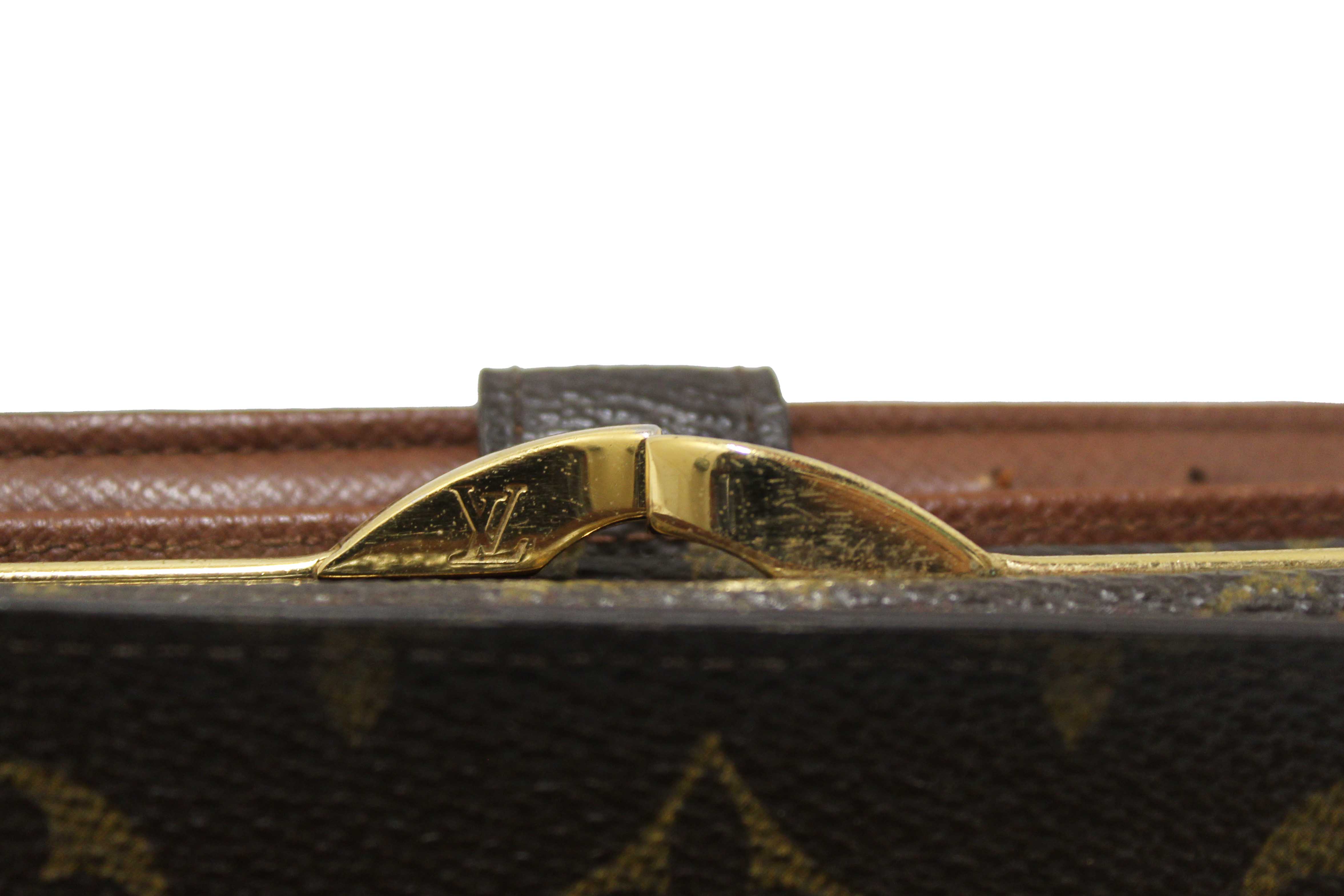 Authentic Louis Vuitton Monogram Canvas French Wallet