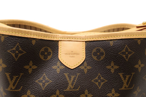 Authentic Louis Vuitton Classic Monogram Delightful PM Hobo Shoulder Bag