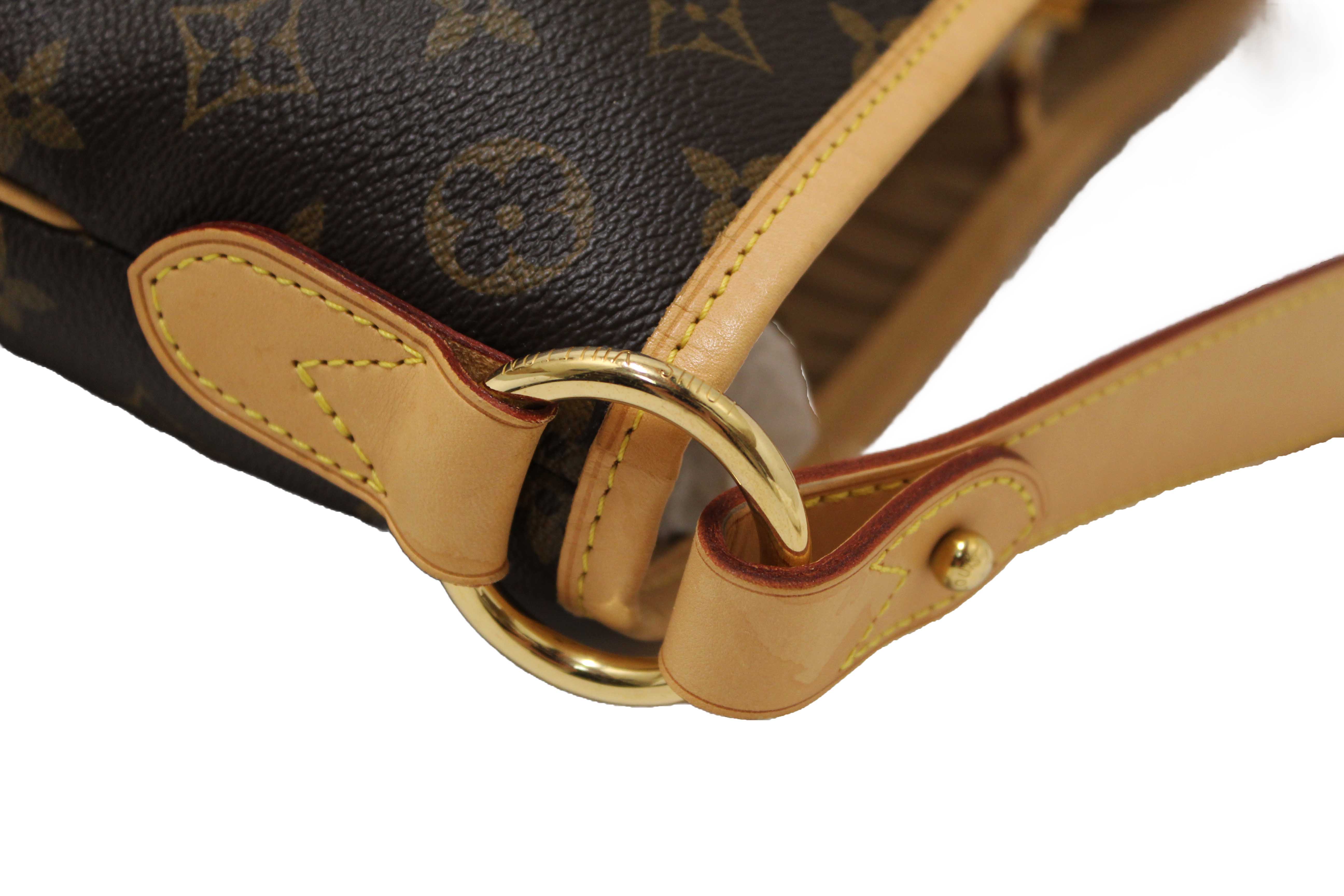 Authentic Louis Vuitton Classic Monogram Delightful PM Hobo Shoulder Bag