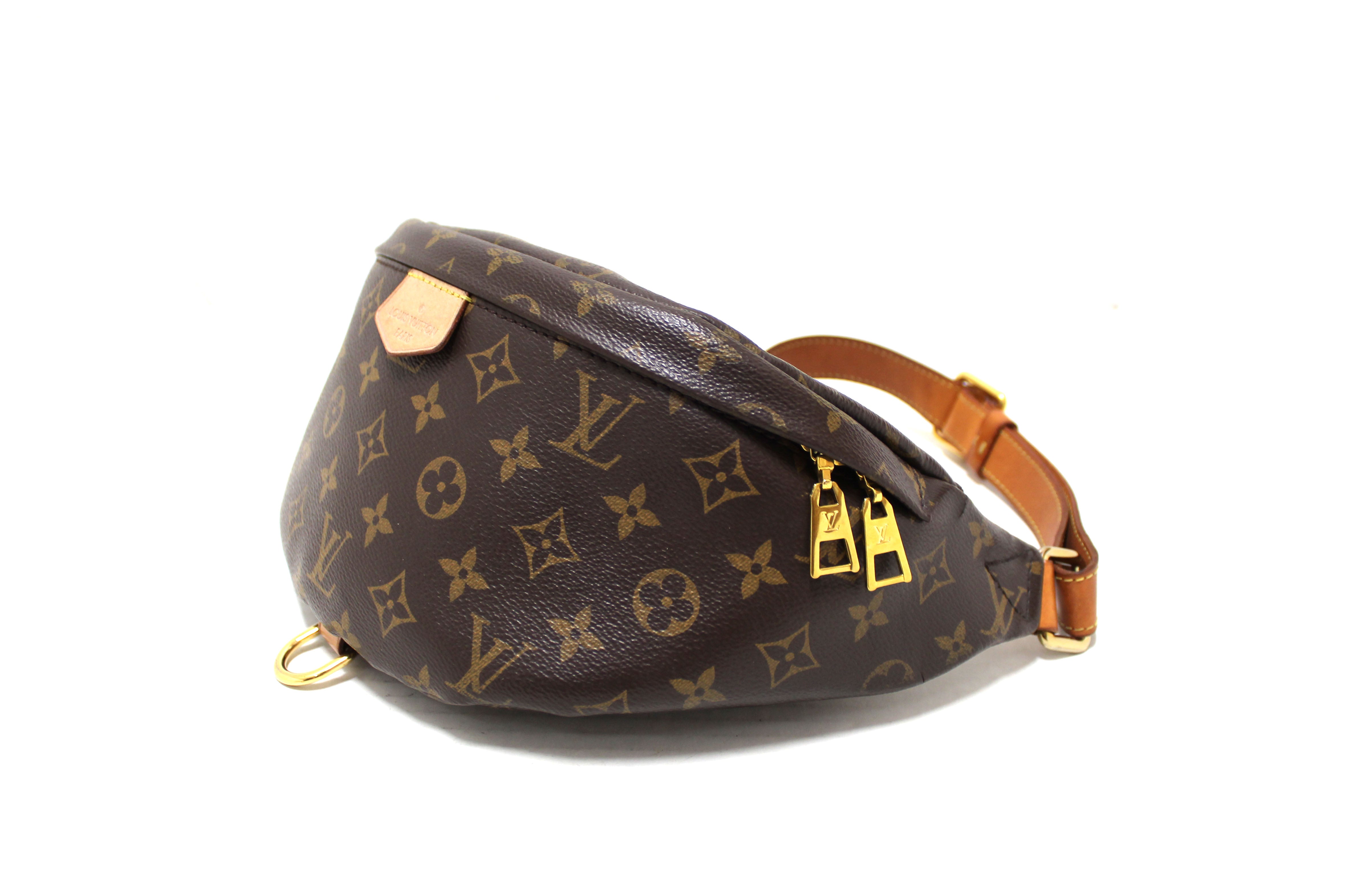 Authentic Louis Vuitton Classic Monogram Canvas Bumbag