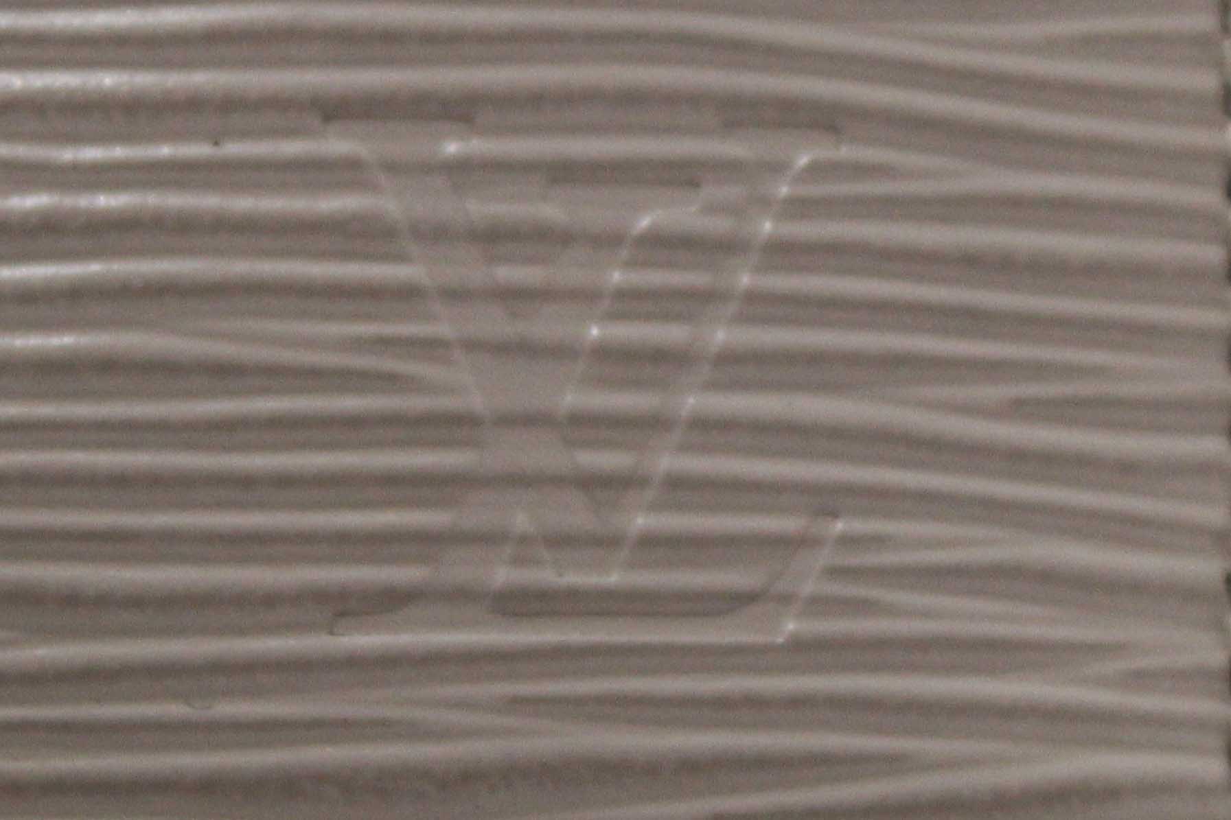 Authentic Louis Vuitton Grey Epi Leather Zippy Wallet