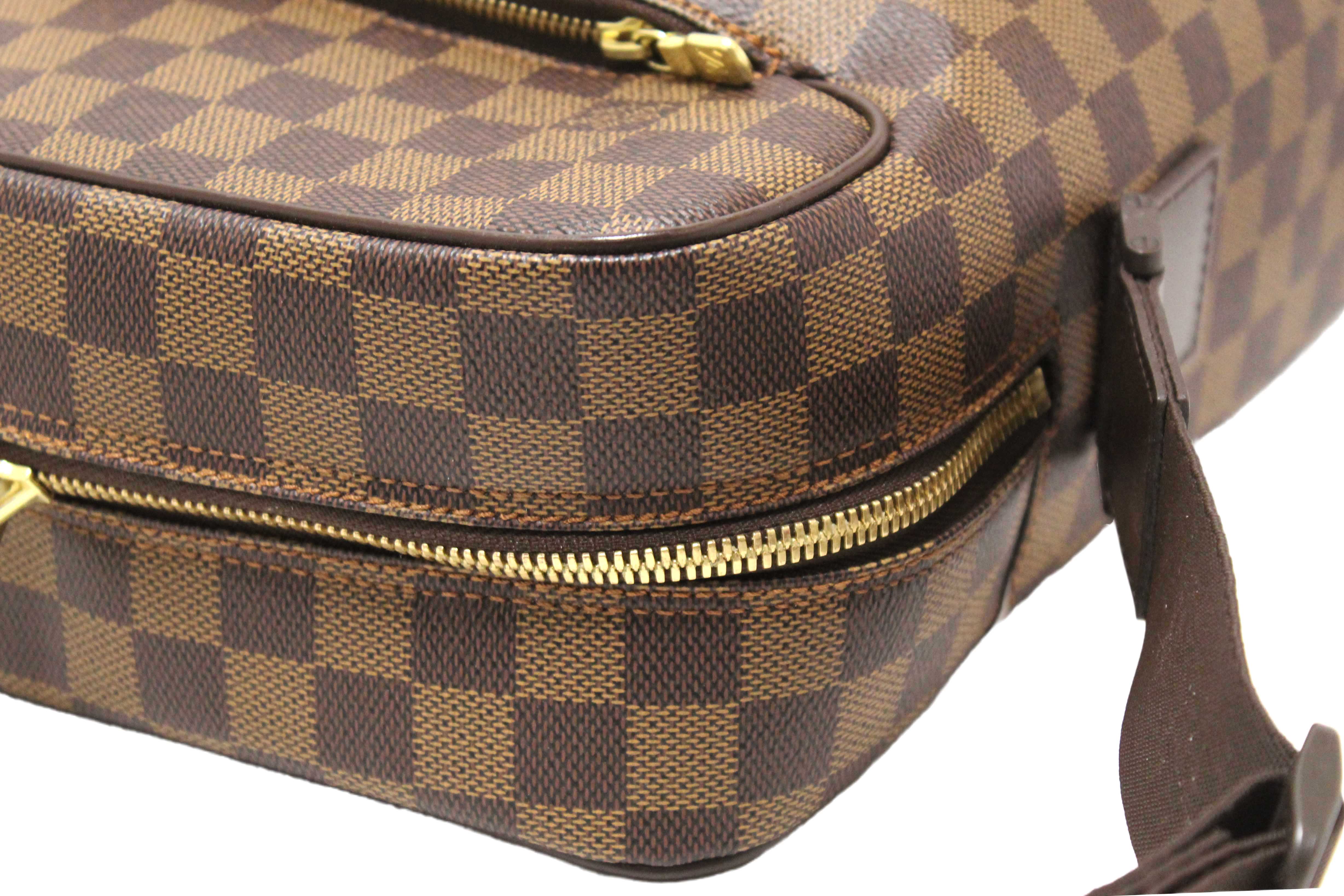 Authentic Louis Vuitton Damier Ebene Canvas Olav Messenger Bag