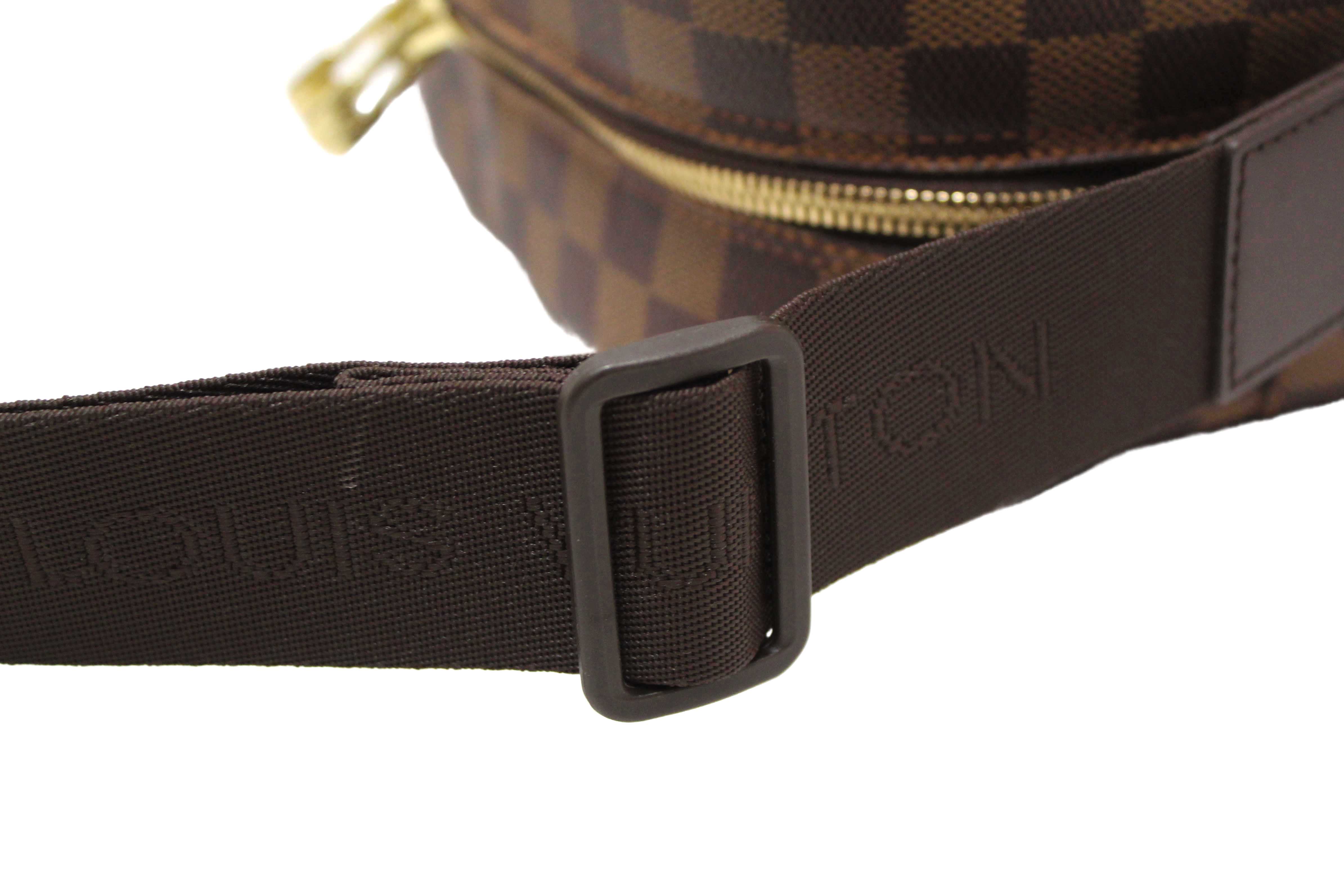 Authentic Louis Vuitton Damier Ebene Canvas Olav Messenger Bag
