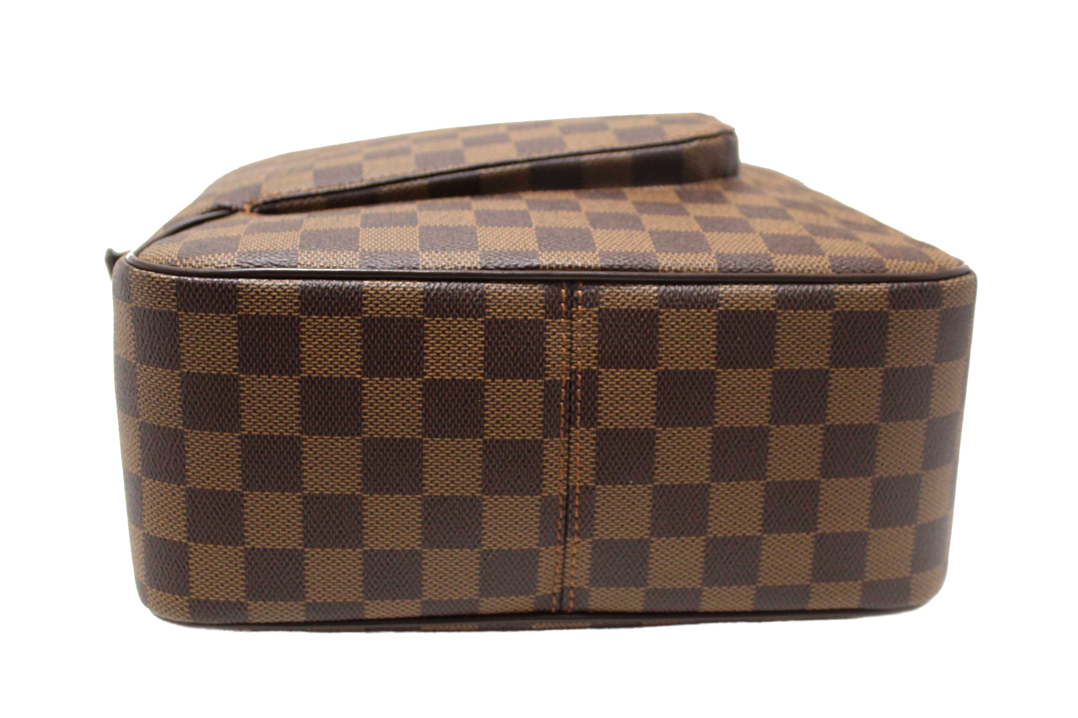 Authentic Louis Vuitton Damier Ebene Canvas Olav Messenger Bag