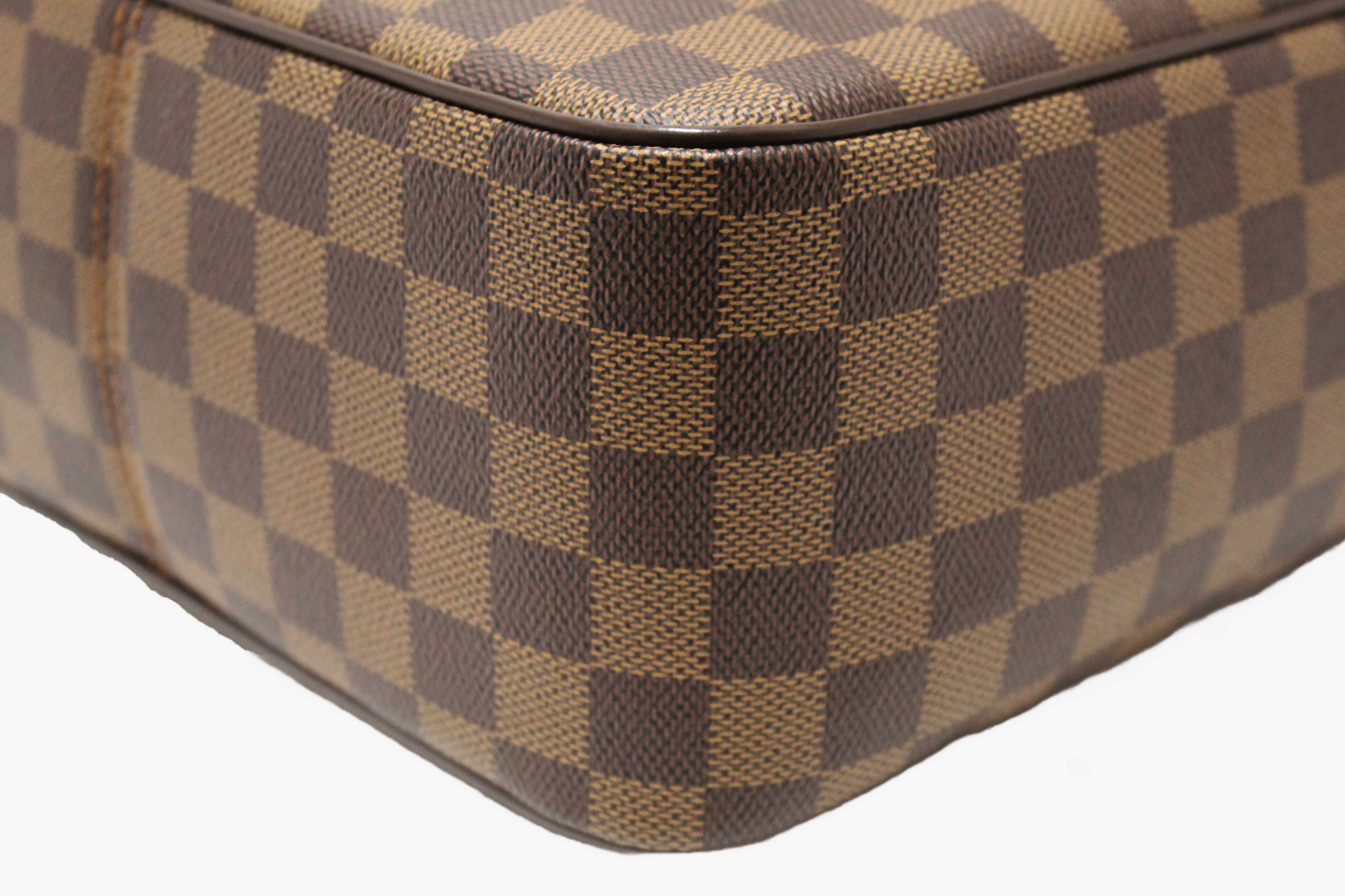 Authentic Louis Vuitton Damier Ebene Canvas Olav Messenger Bag