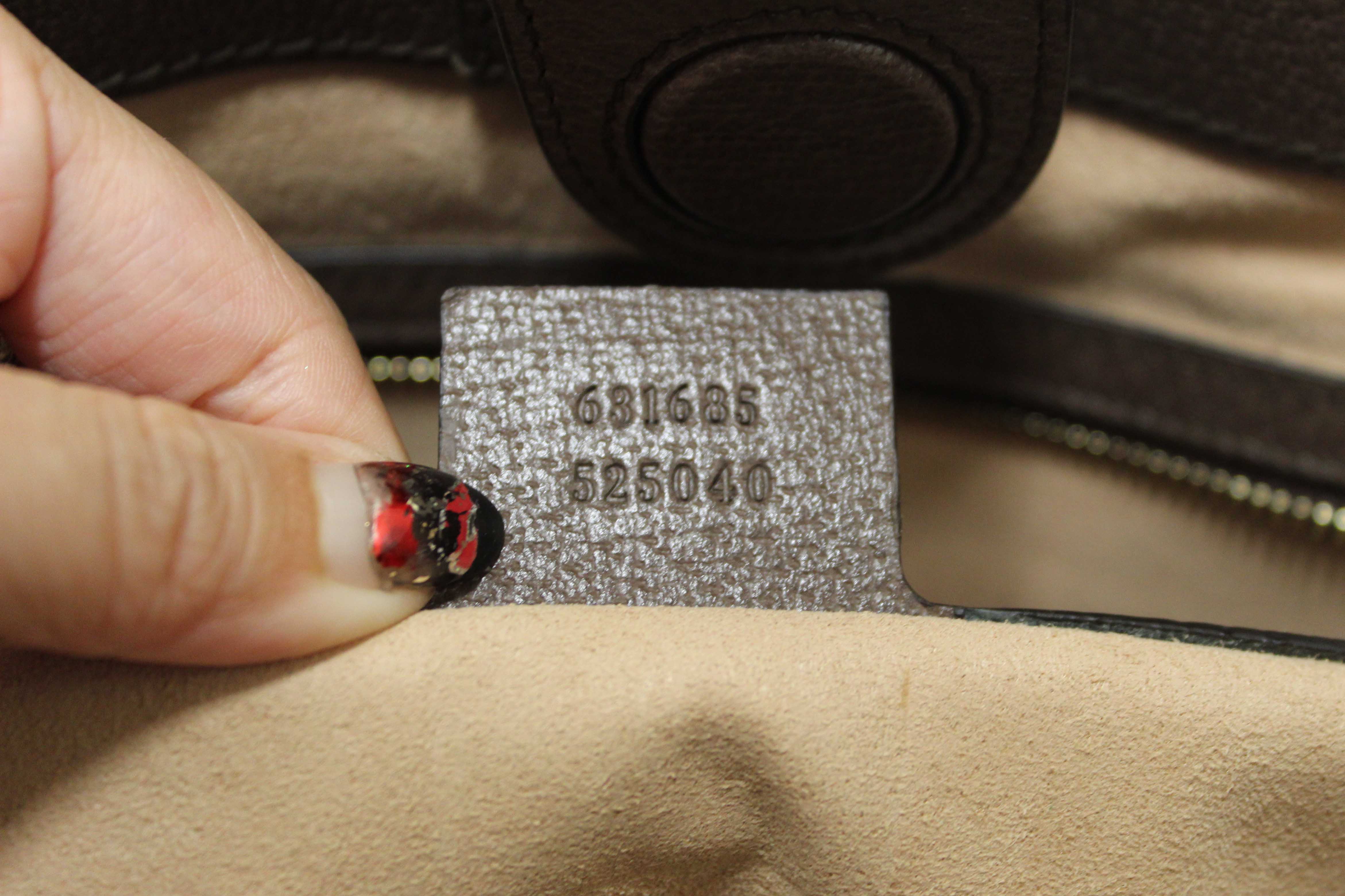 Authentic Gucci GG Supreme Canvas Ophidia Large Shoulder Tote Bag